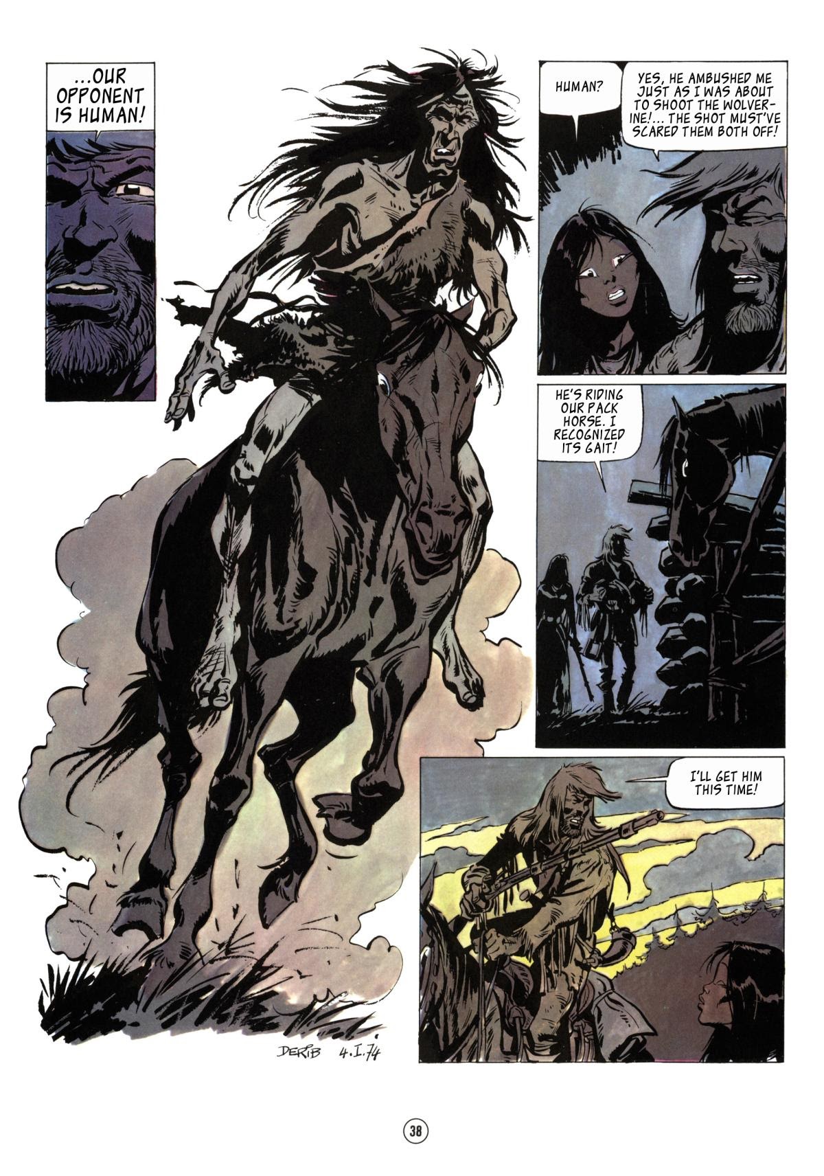 Read online Buddy Longway comic -  Issue #2 - 38