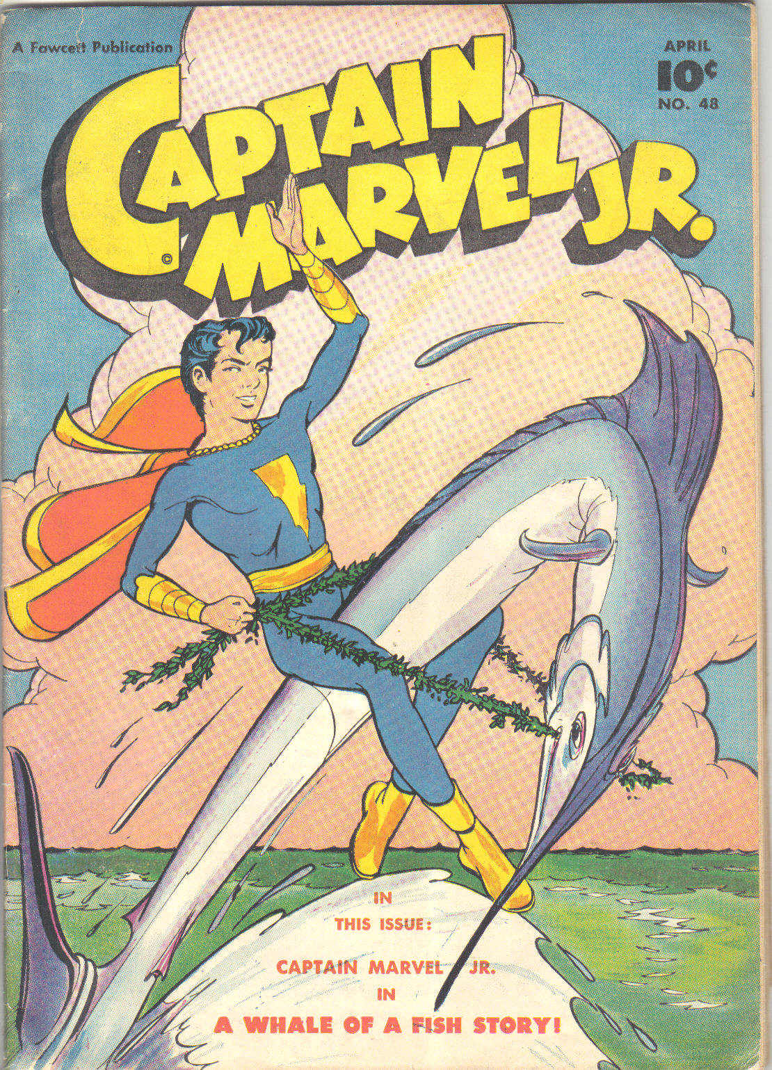 Read online Captain Marvel, Jr. comic -  Issue #48 - 1