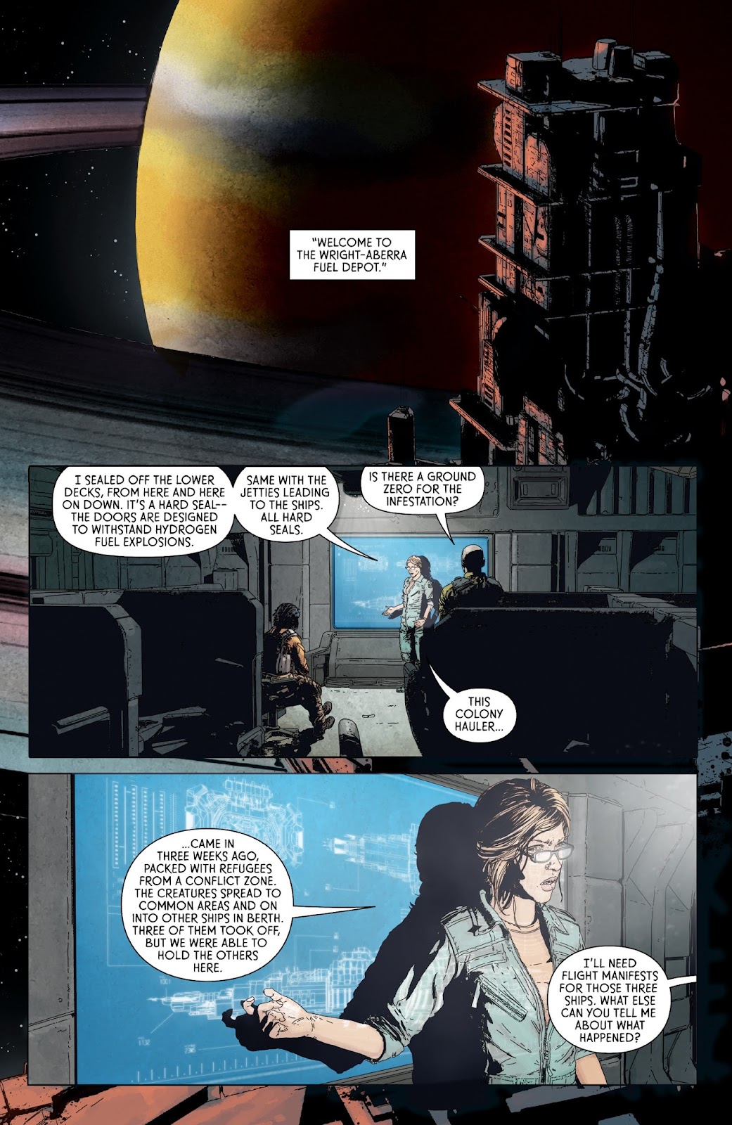 Aliens: Defiance issue TPB 1 - Page 111