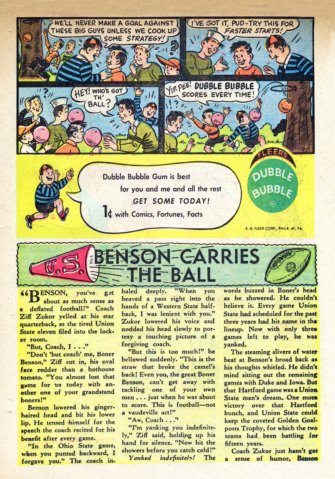 Read online Sports Action comic -  Issue #1 - 19