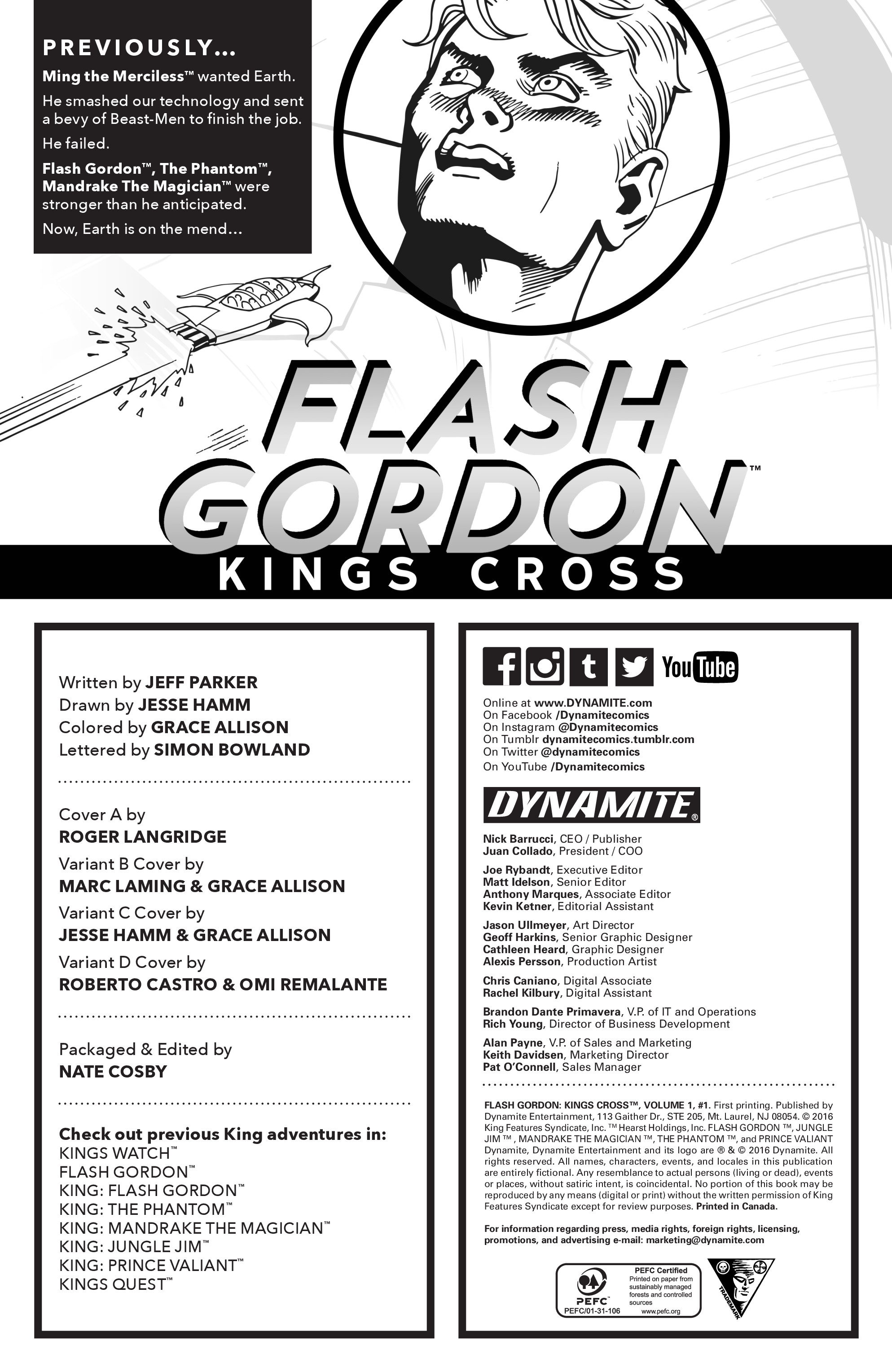 Read online Flash Gordon: Kings Cross comic -  Issue #1 - 5