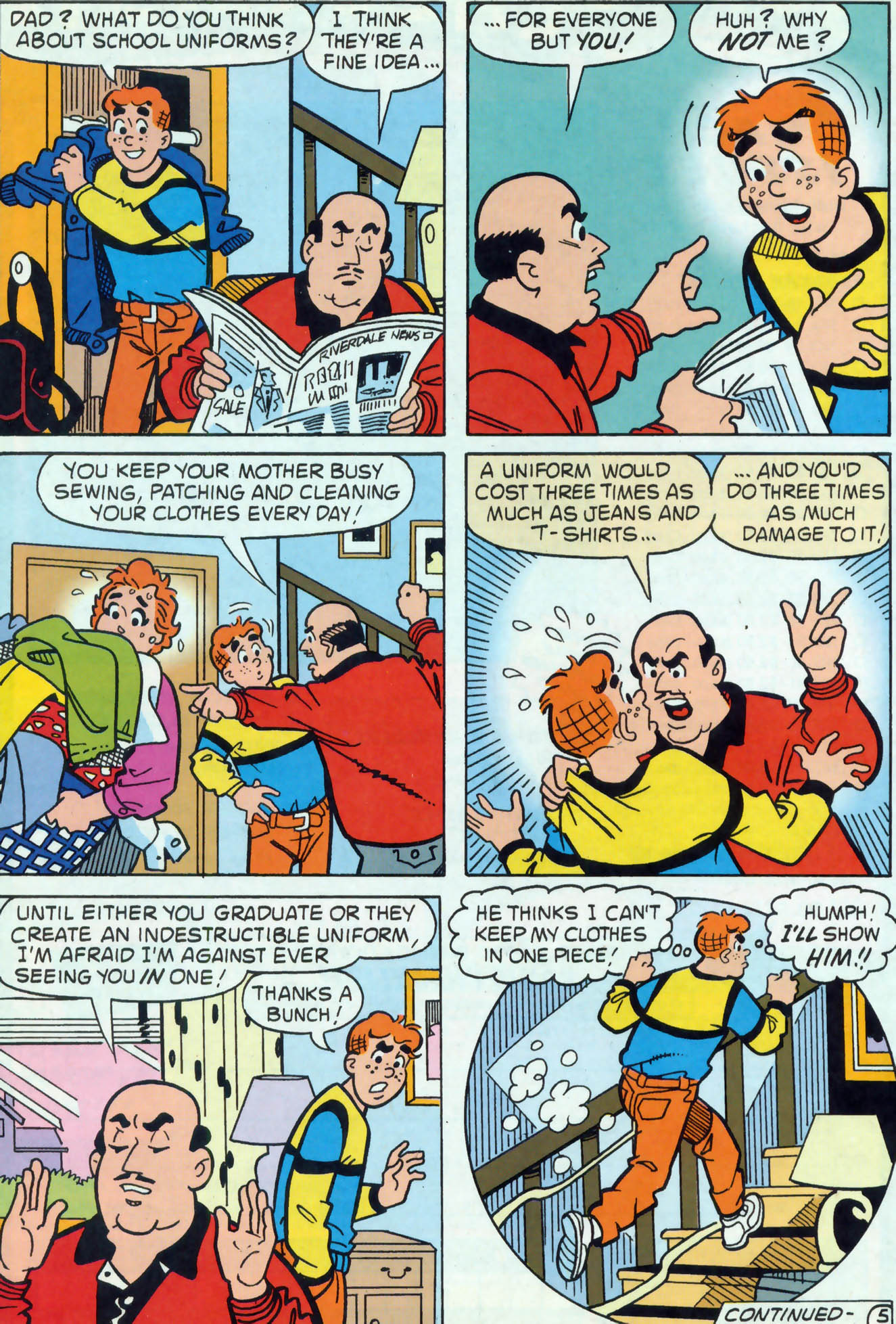 Read online Archie (1960) comic -  Issue #467 - 6