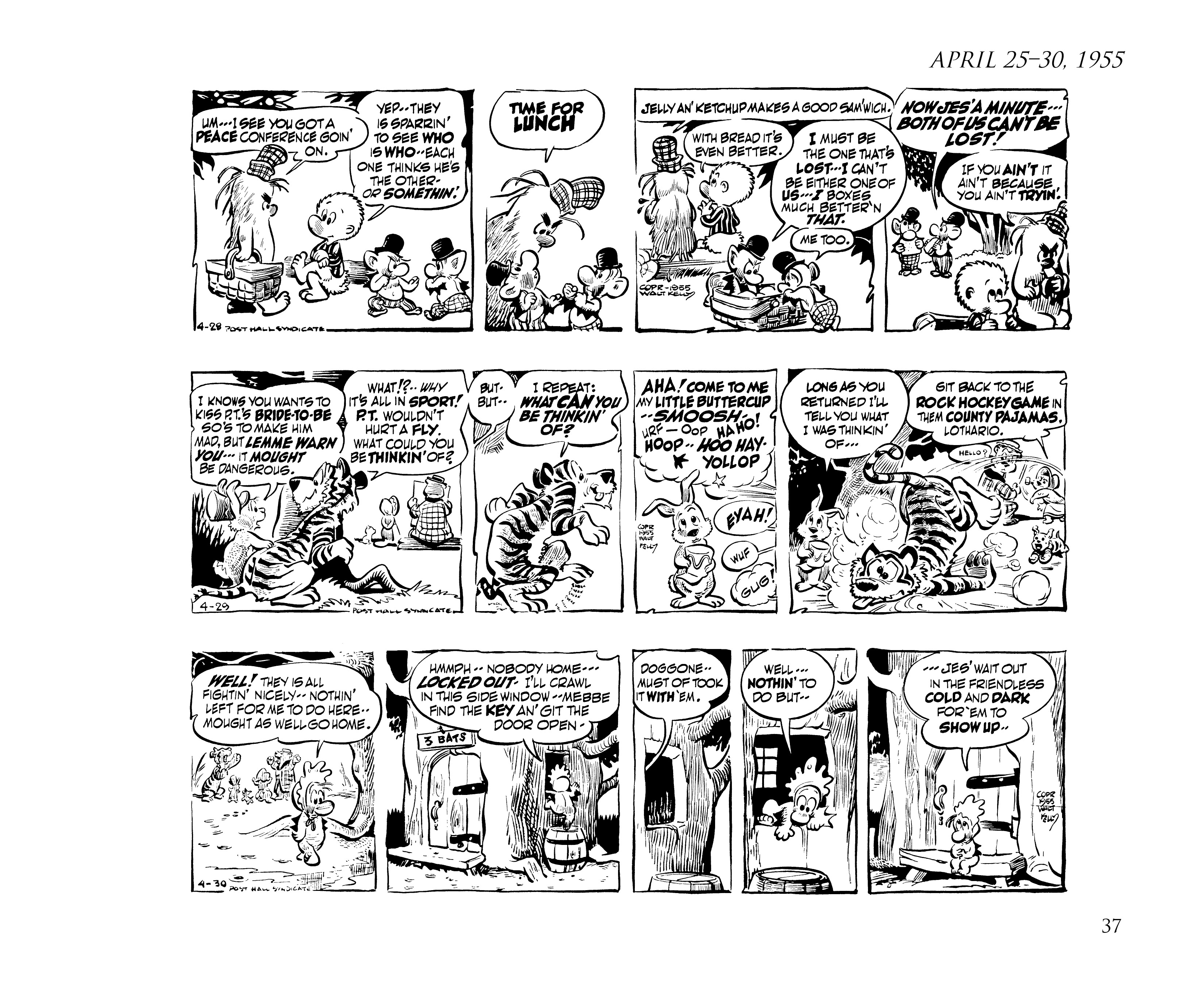 Read online Pogo by Walt Kelly: The Complete Syndicated Comic Strips comic -  Issue # TPB 4 (Part 1) - 49