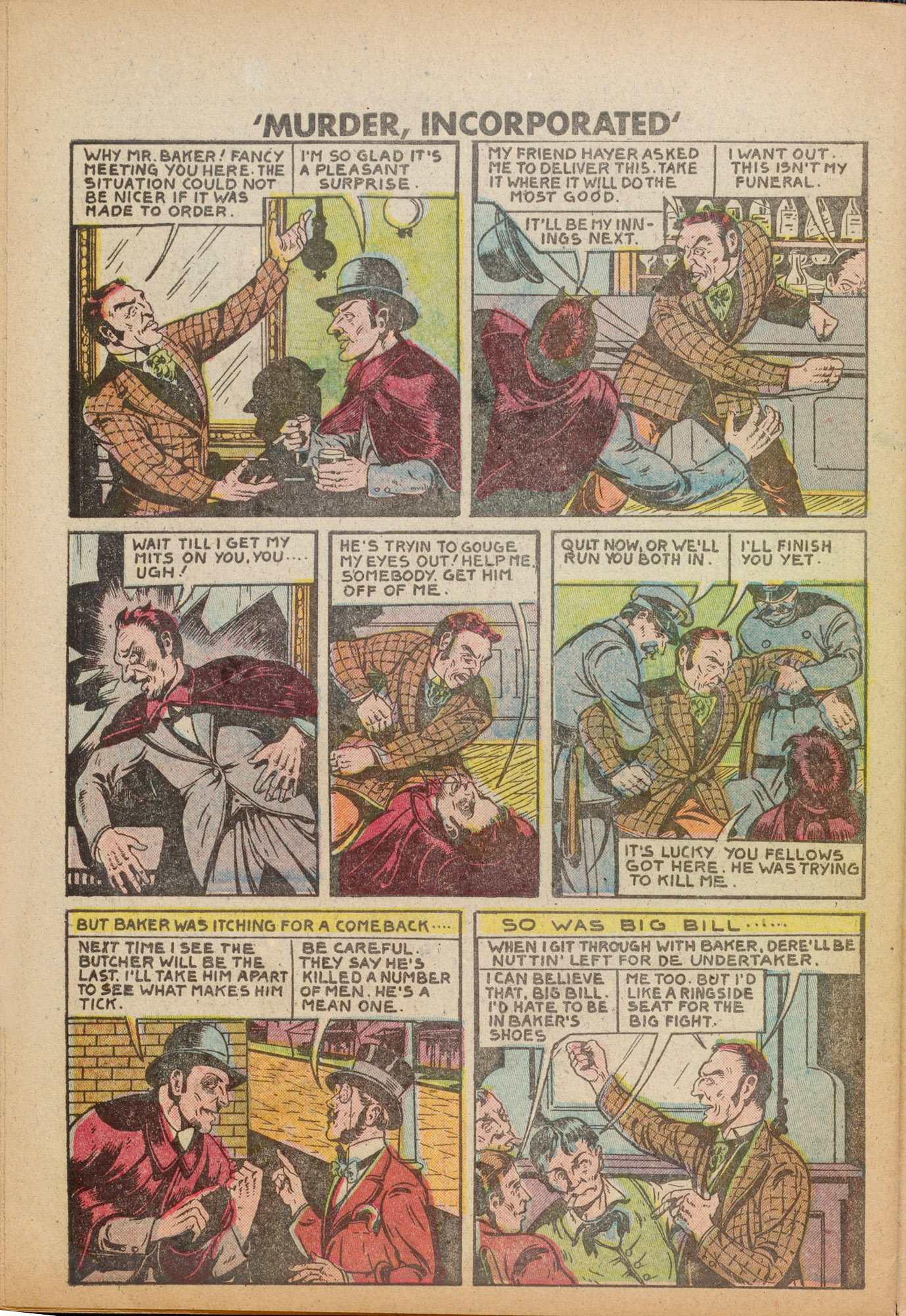 Read online Murder Incorporated (1948) comic -  Issue #9 - 28