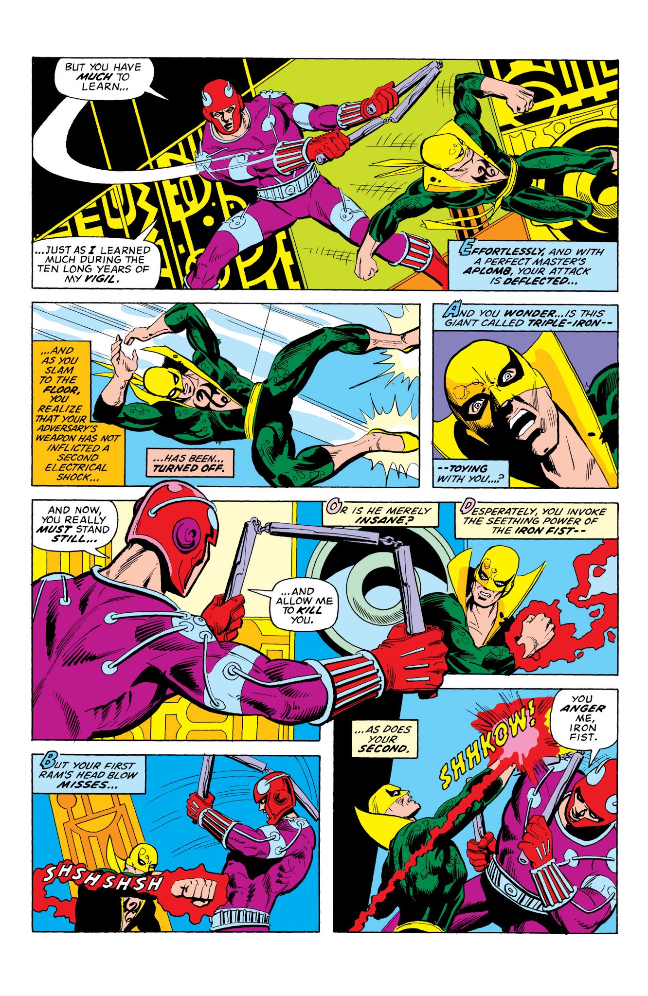 Read online Marvel Masterworks: Iron Fist comic -  Issue # TPB 1 (Part 1) - 66