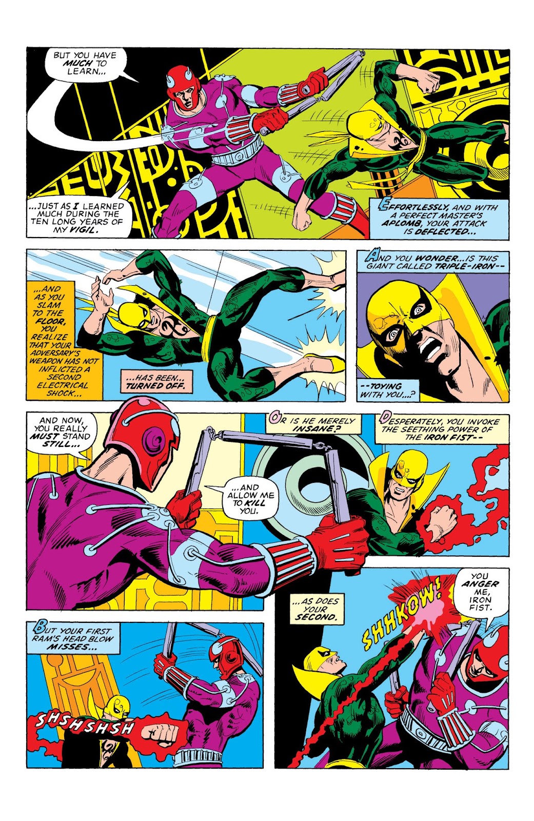 Marvel Masterworks: Iron Fist issue TPB 1 (Part 1) - Page 66