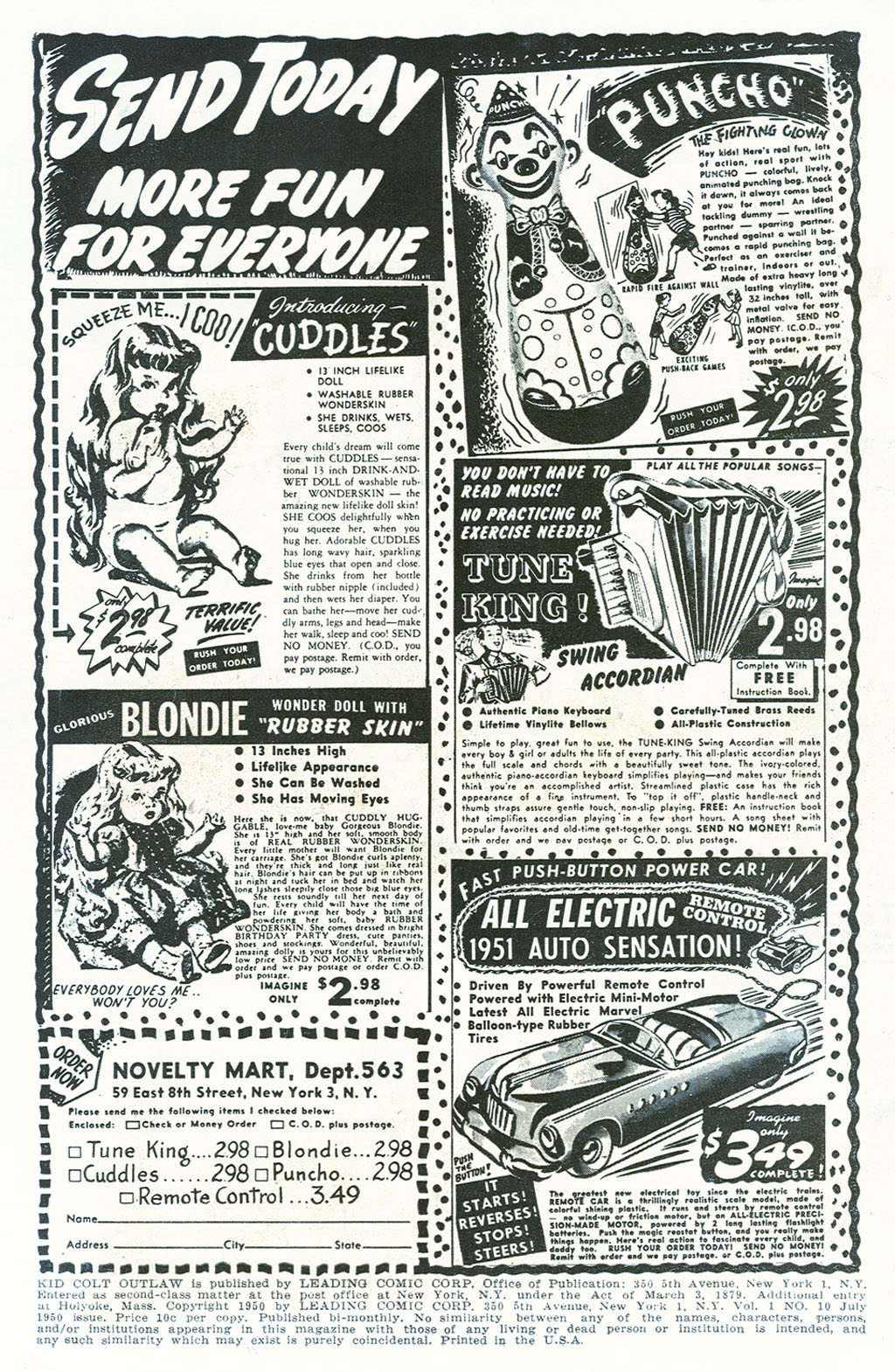 Read online Kid Colt Outlaw comic -  Issue #10 - 2