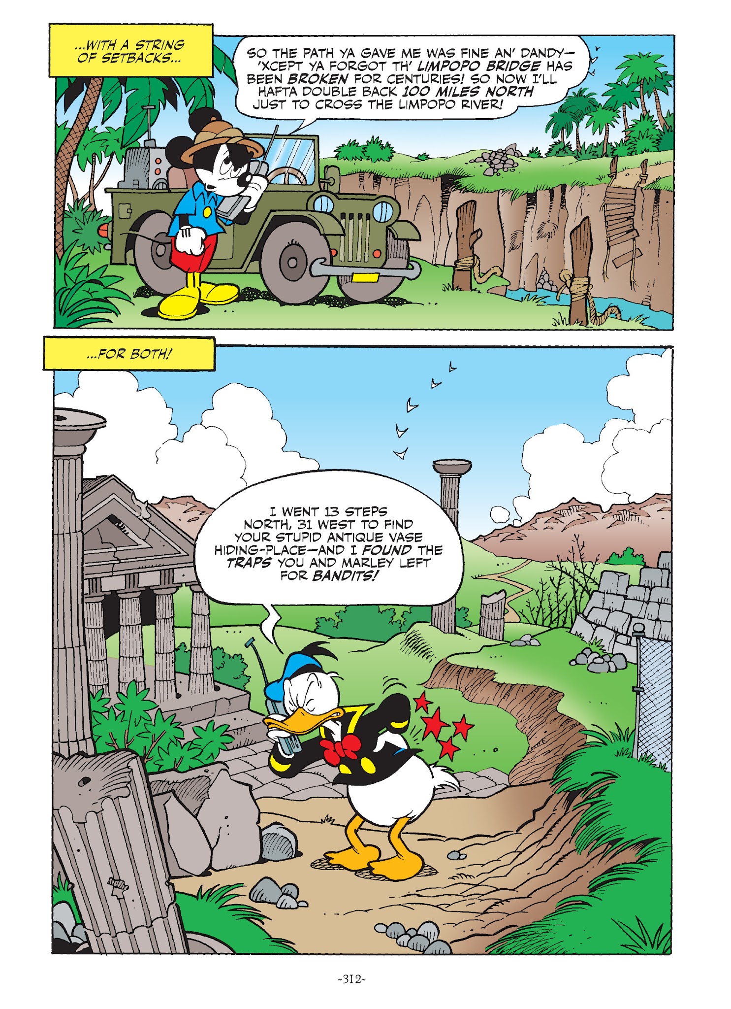 Read online Mickey and Donald: The Search For the Zodiac Stone comic -  Issue # TPB - 311