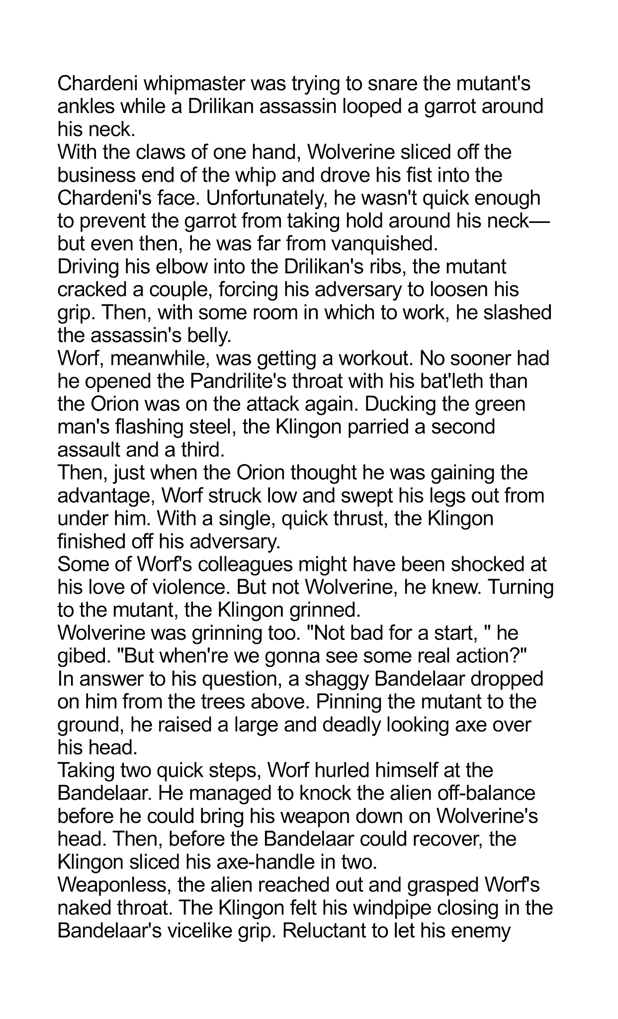 Read online Star Trek: The Next Generation/X-Men: Planet X comic -  Issue # TPB (Part 1) - 77