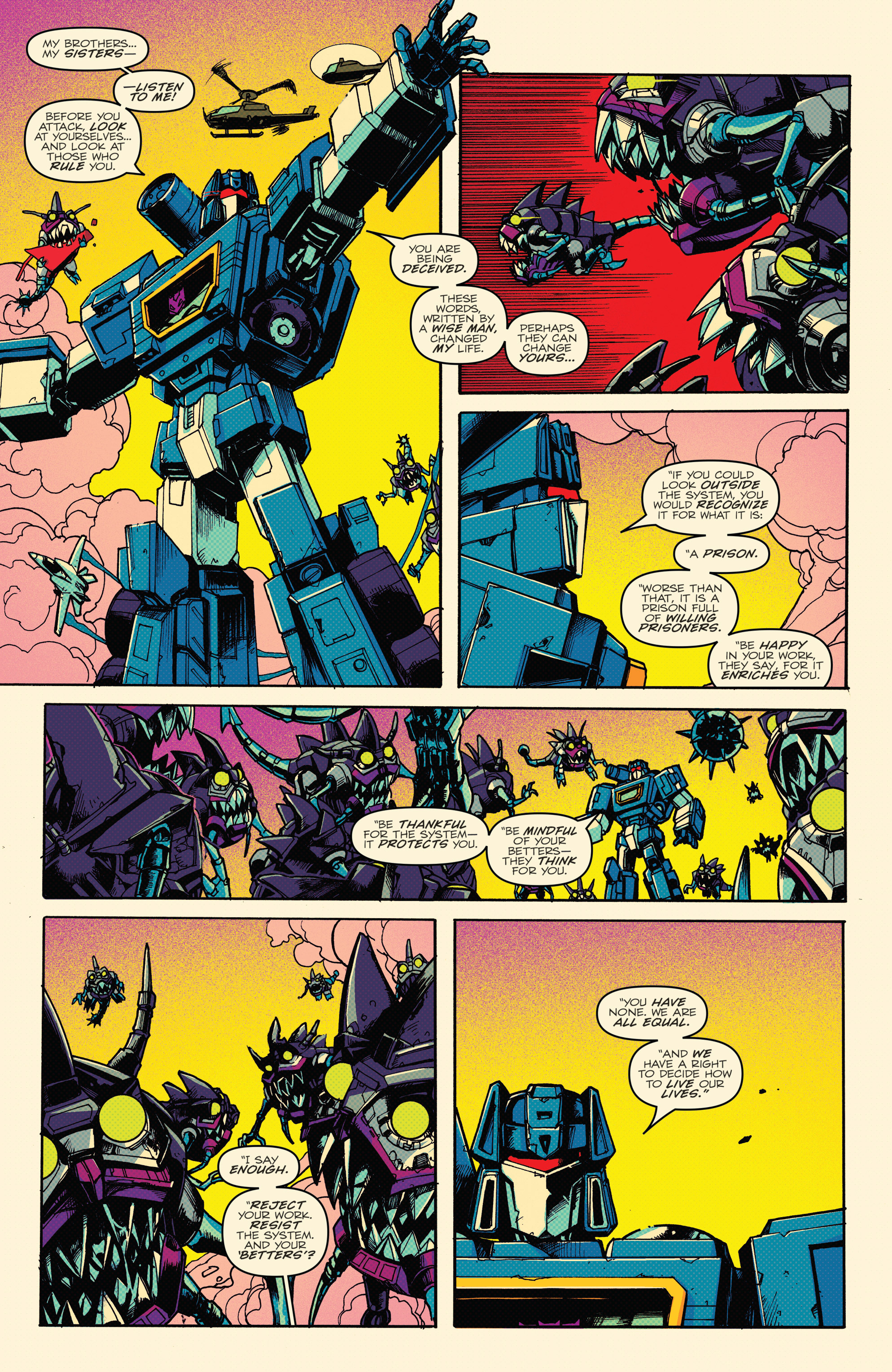 Read online Optimus Prime comic -  Issue #5 - 16