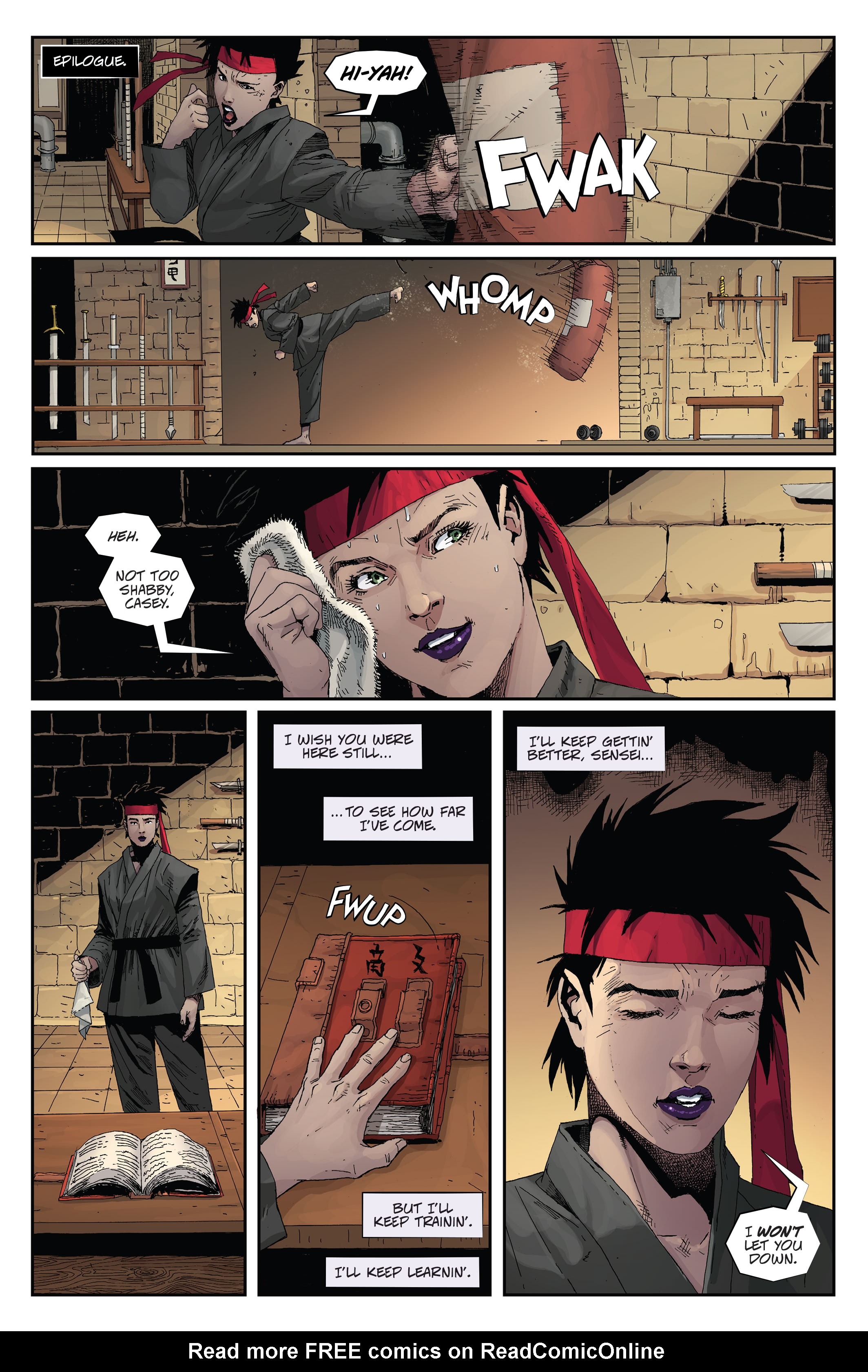 Read online Teenage Mutant Ninja Turtles: The Last Ronin comic -  Issue #5 - 39