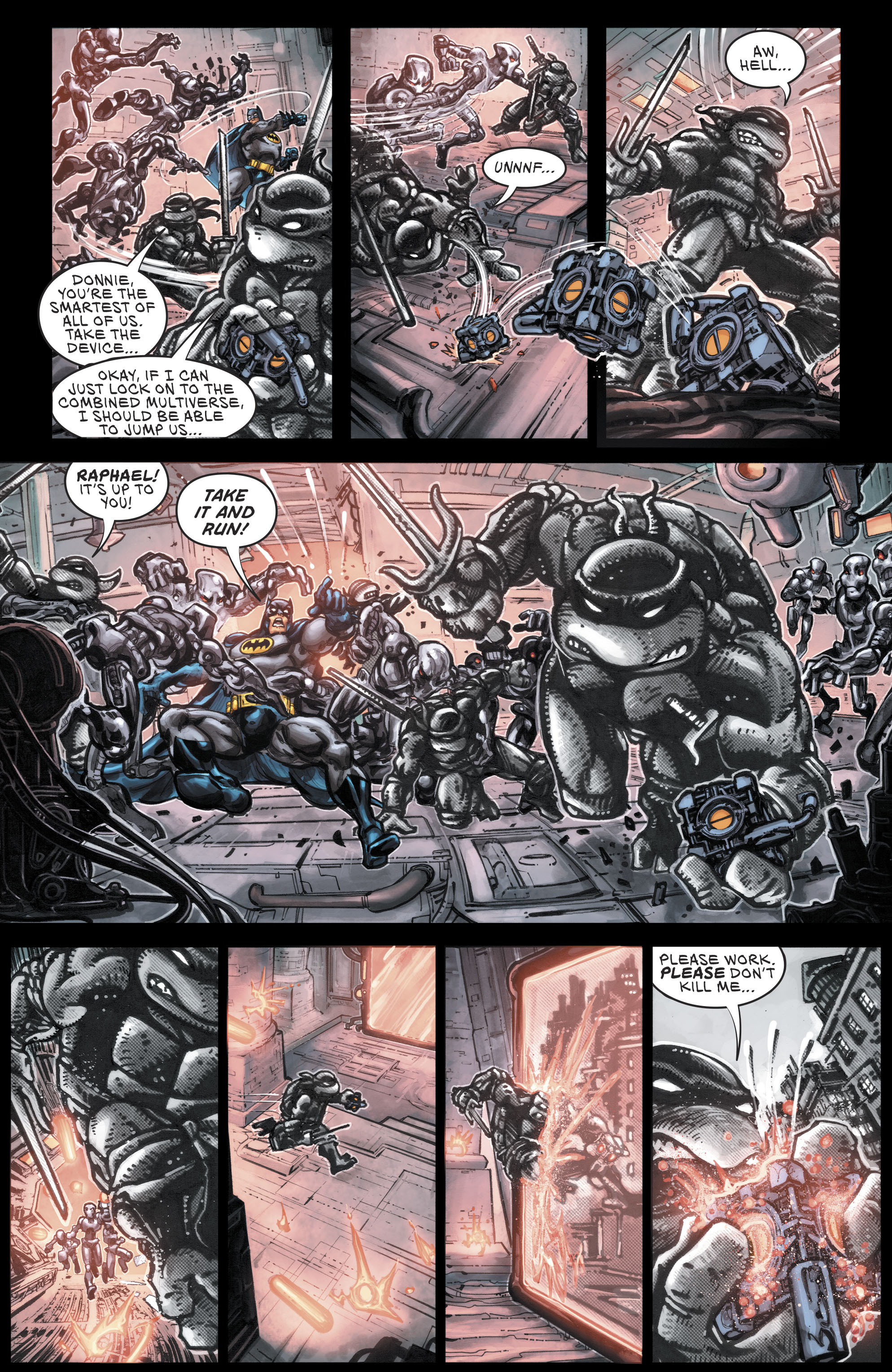 Read online Batman/Teenage Mutant Ninja Turtles III comic -  Issue #2 - 19