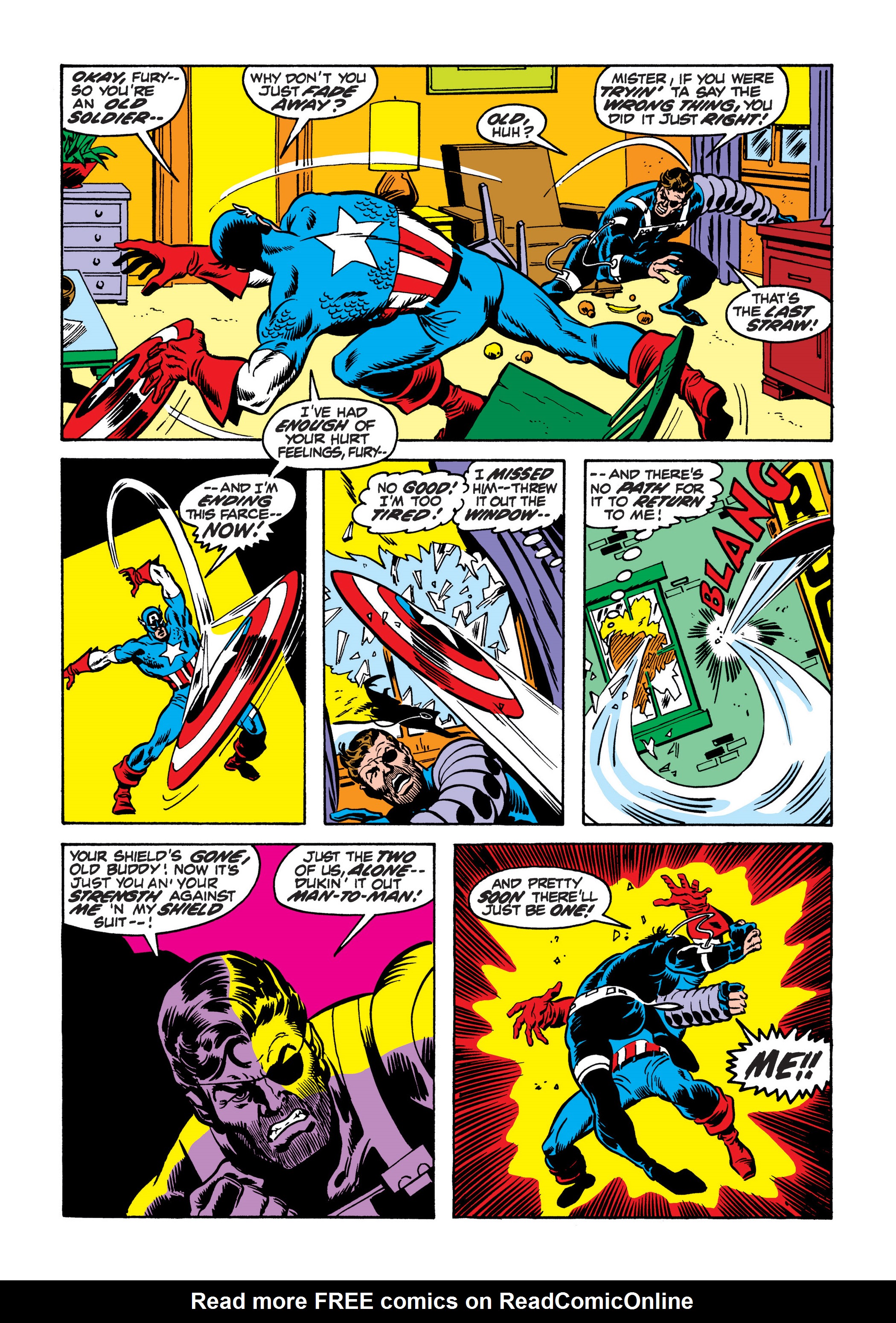 Read online Marvel Masterworks: Captain America comic -  Issue # TPB 7 (Part 1) - 100