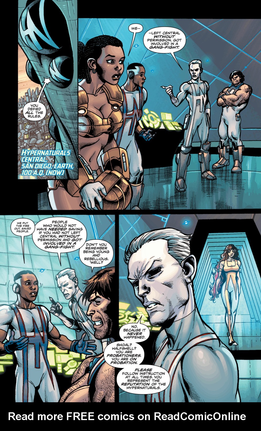 Read online The Hypernaturals comic -  Issue #5 - 13