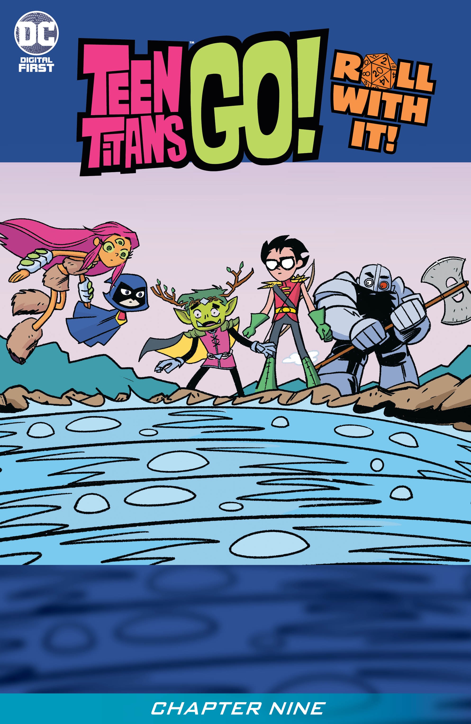 Read online Teen Titans Go! Roll With It! comic -  Issue #9 - 2