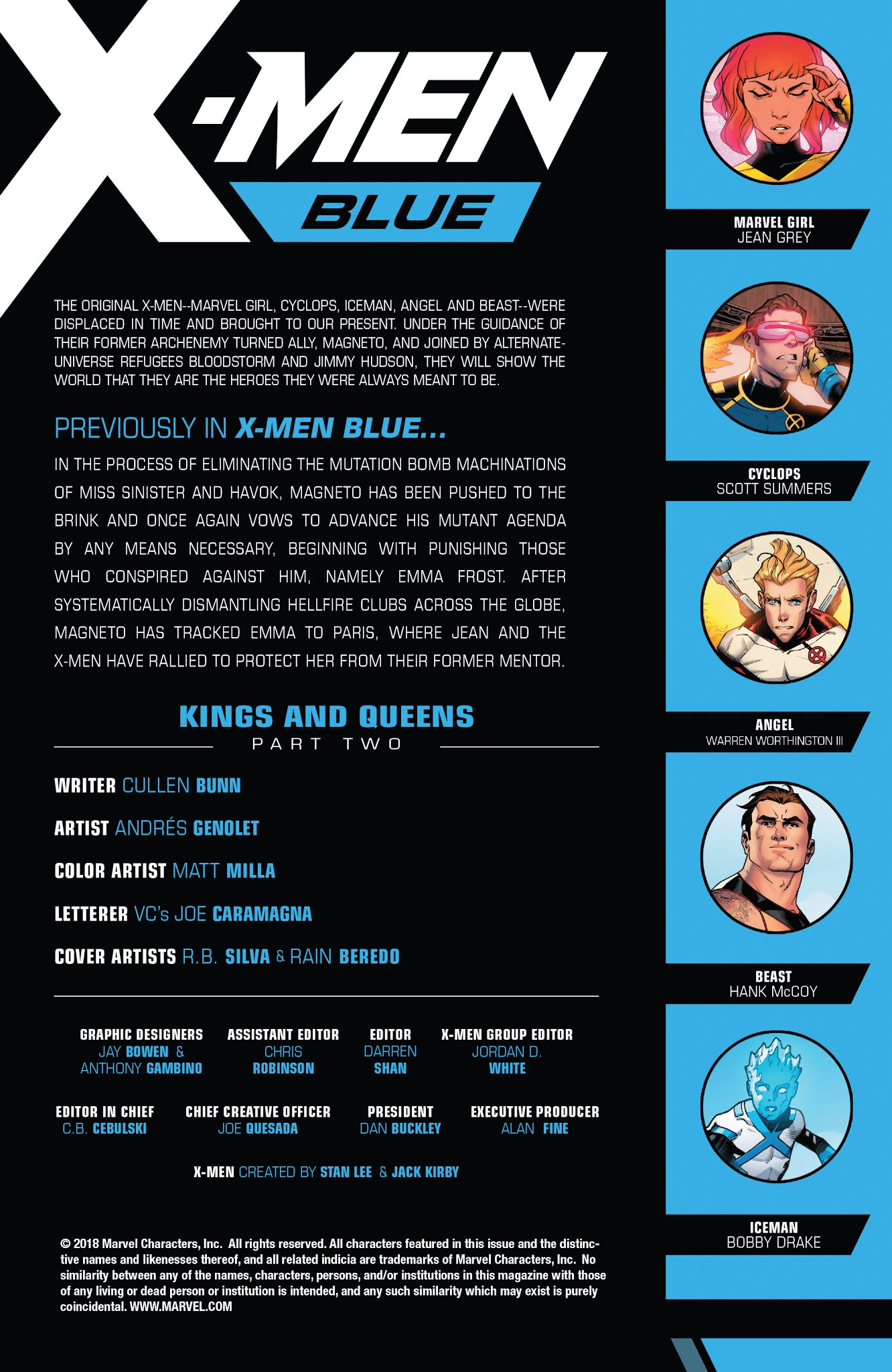 Read online X-Men: Blue comic -  Issue #32 - 2