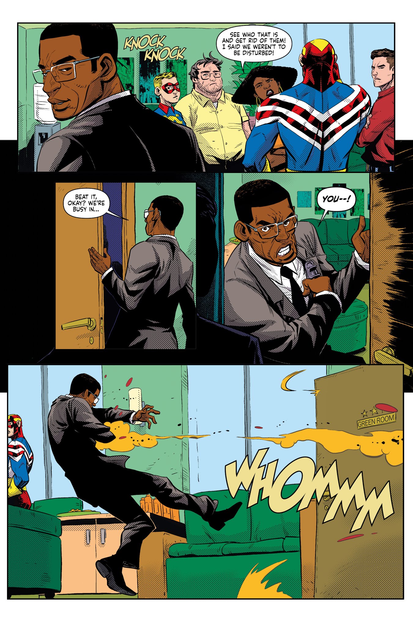 Read online Fighting American: The Ties That Bind comic -  Issue #4 - 10