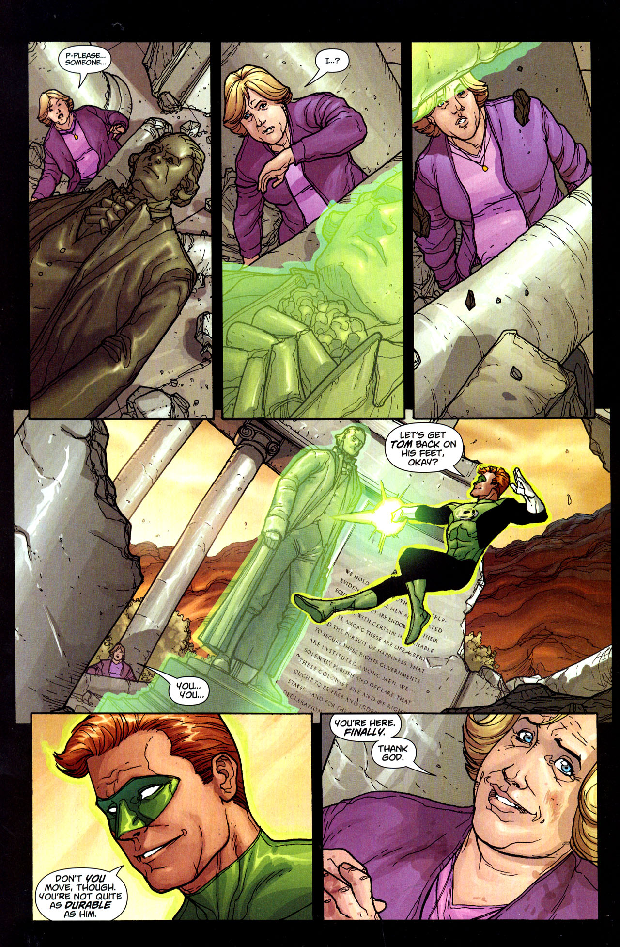 Read online Amazons Attack comic -  Issue #2 - 9