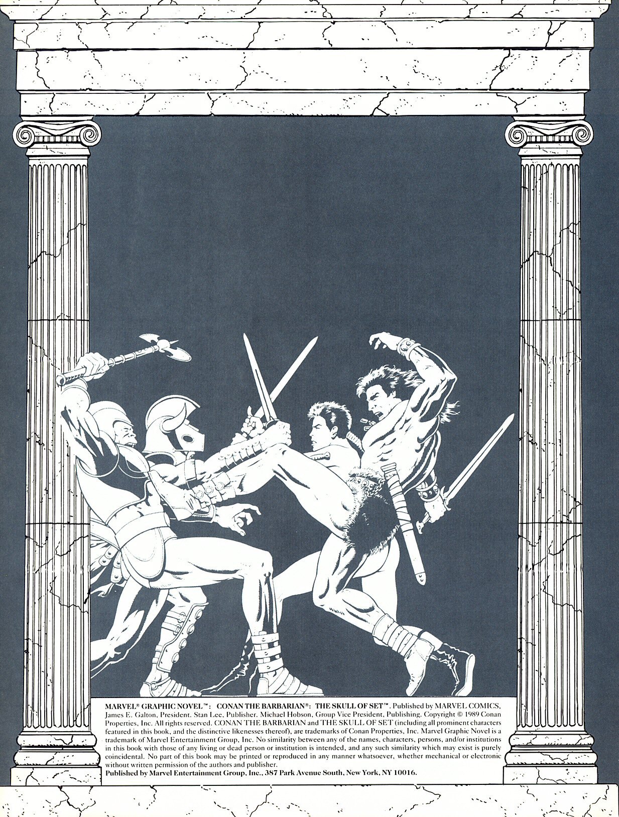 Read online Marvel Graphic Novel comic -  Issue #53 - Conan - The Skull of Set - 4