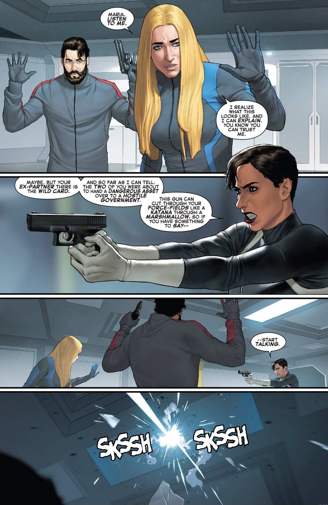 Read online Invisible Woman comic -  Issue #5 - 3