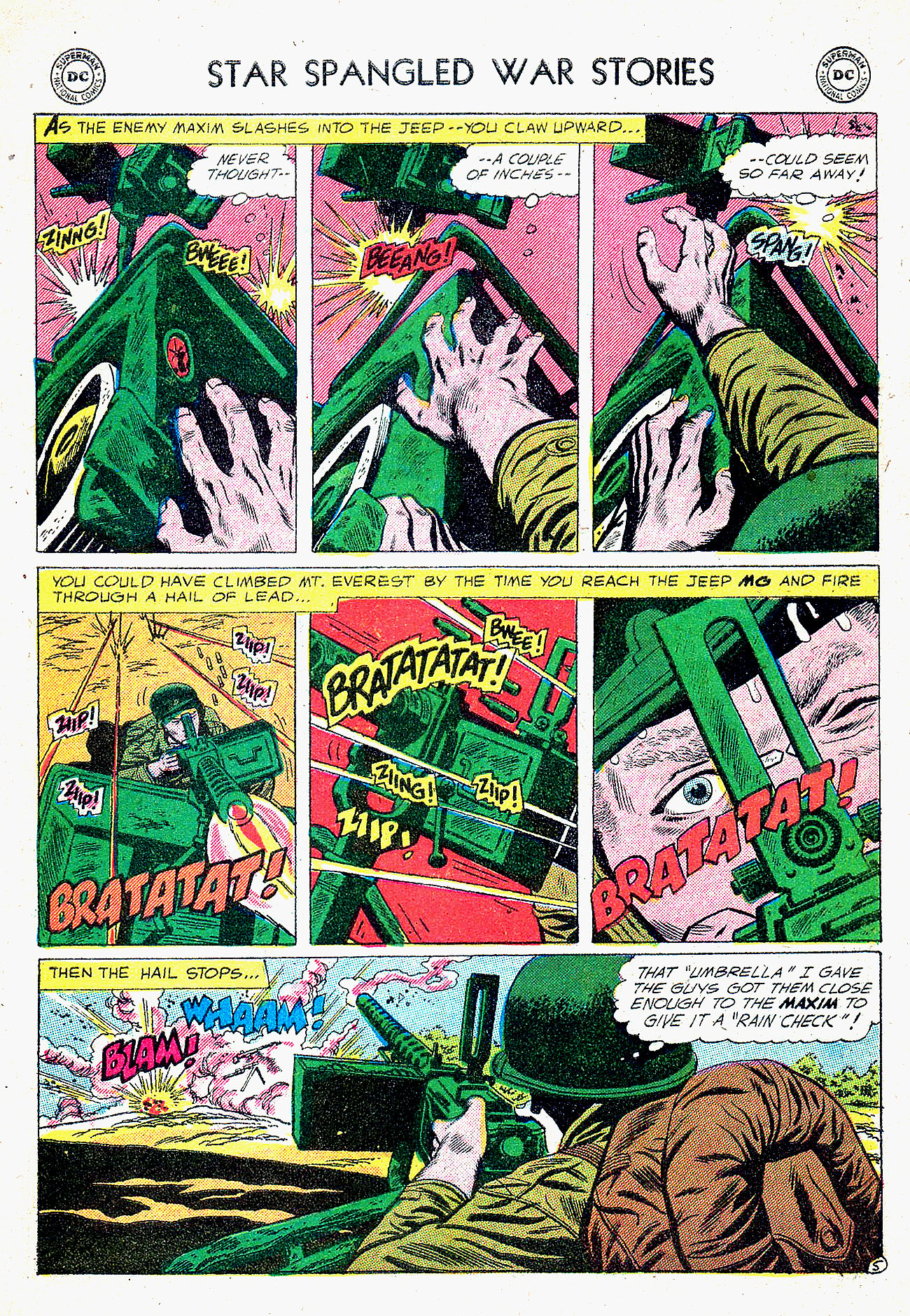 Read online Star Spangled War Stories (1952) comic -  Issue #48 - 7