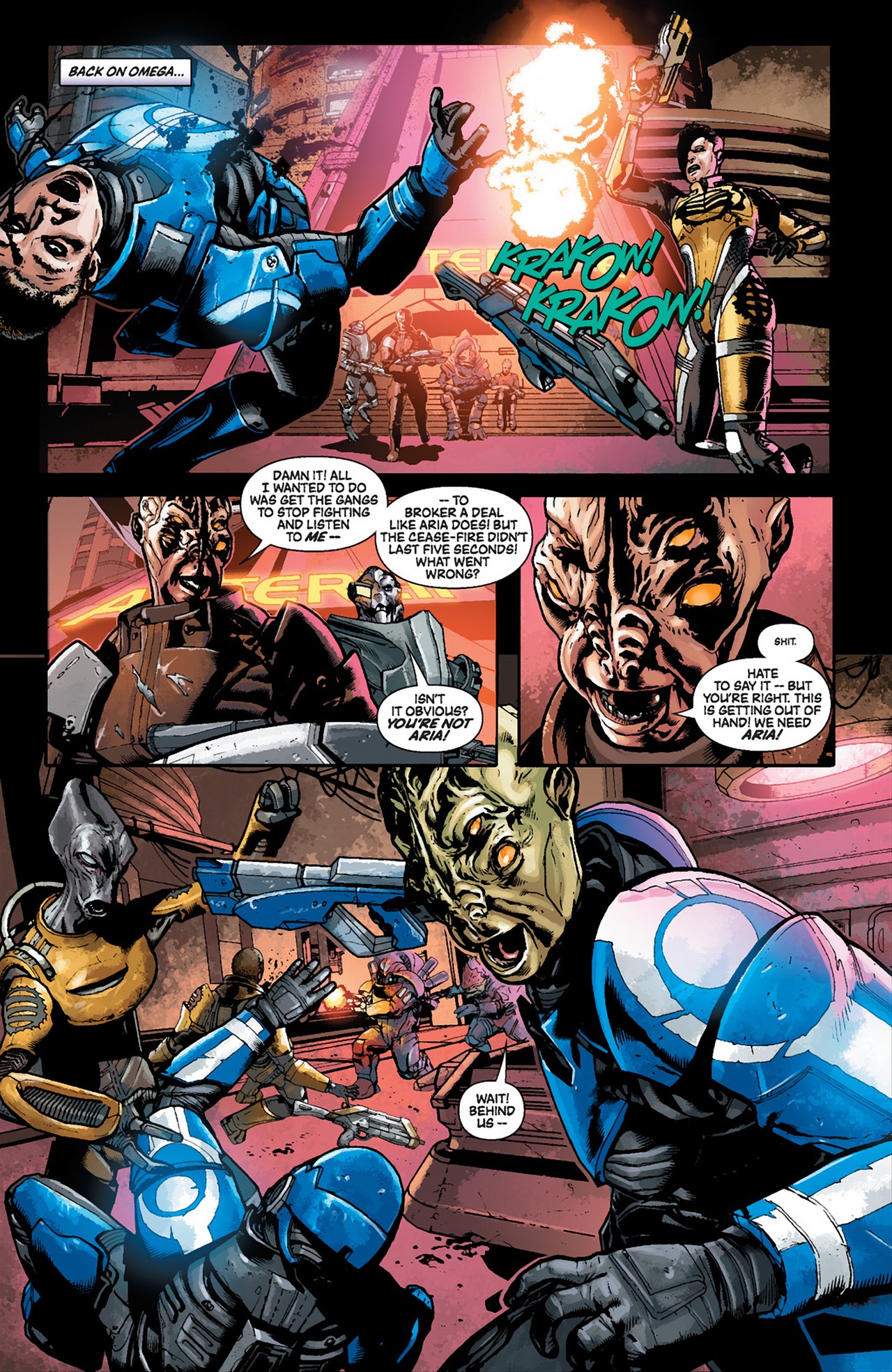 Read online Mass Effect: Invasion comic -  Issue #3 - 16
