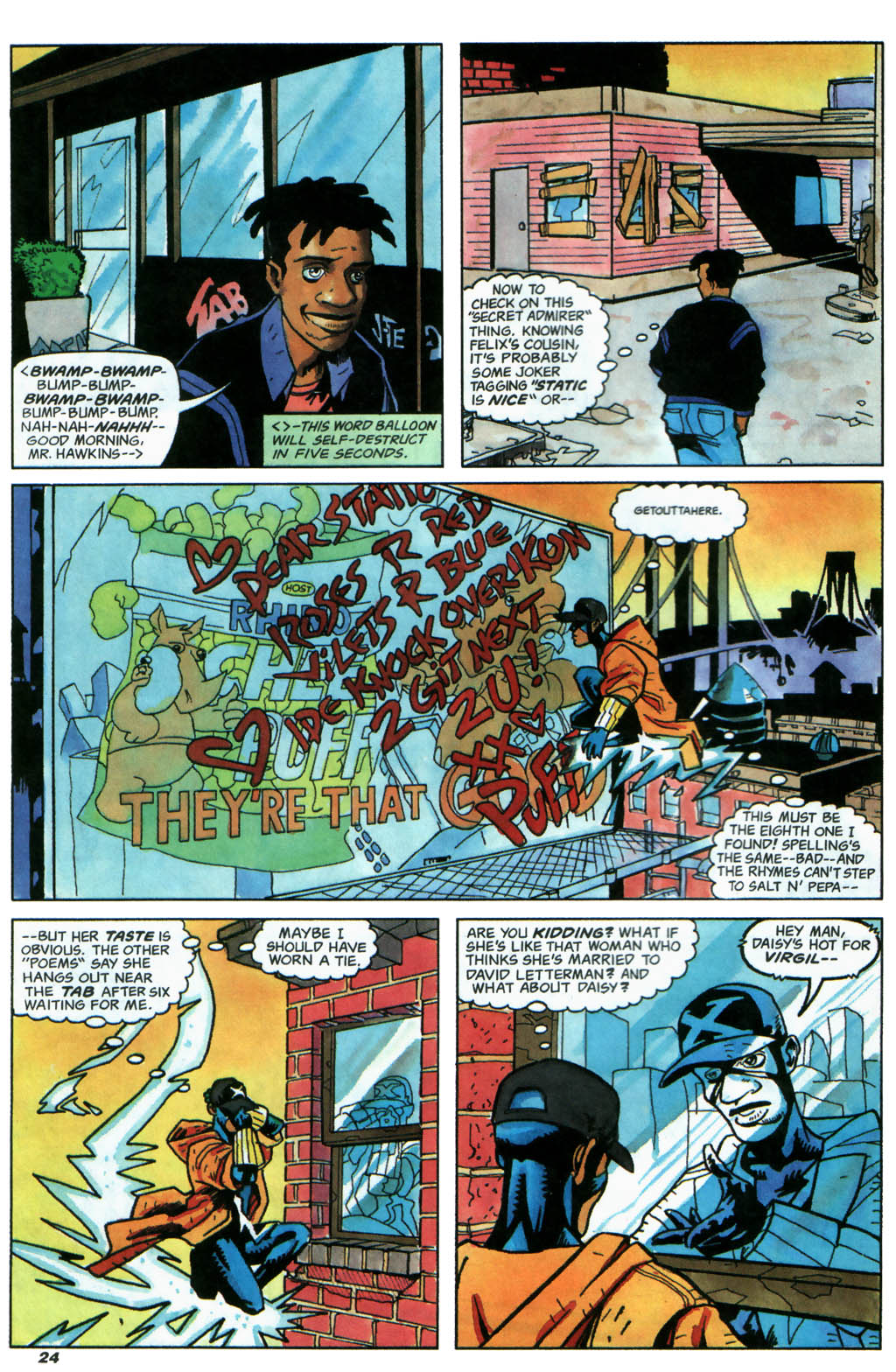 Read online Static comic -  Issue #10 - 18