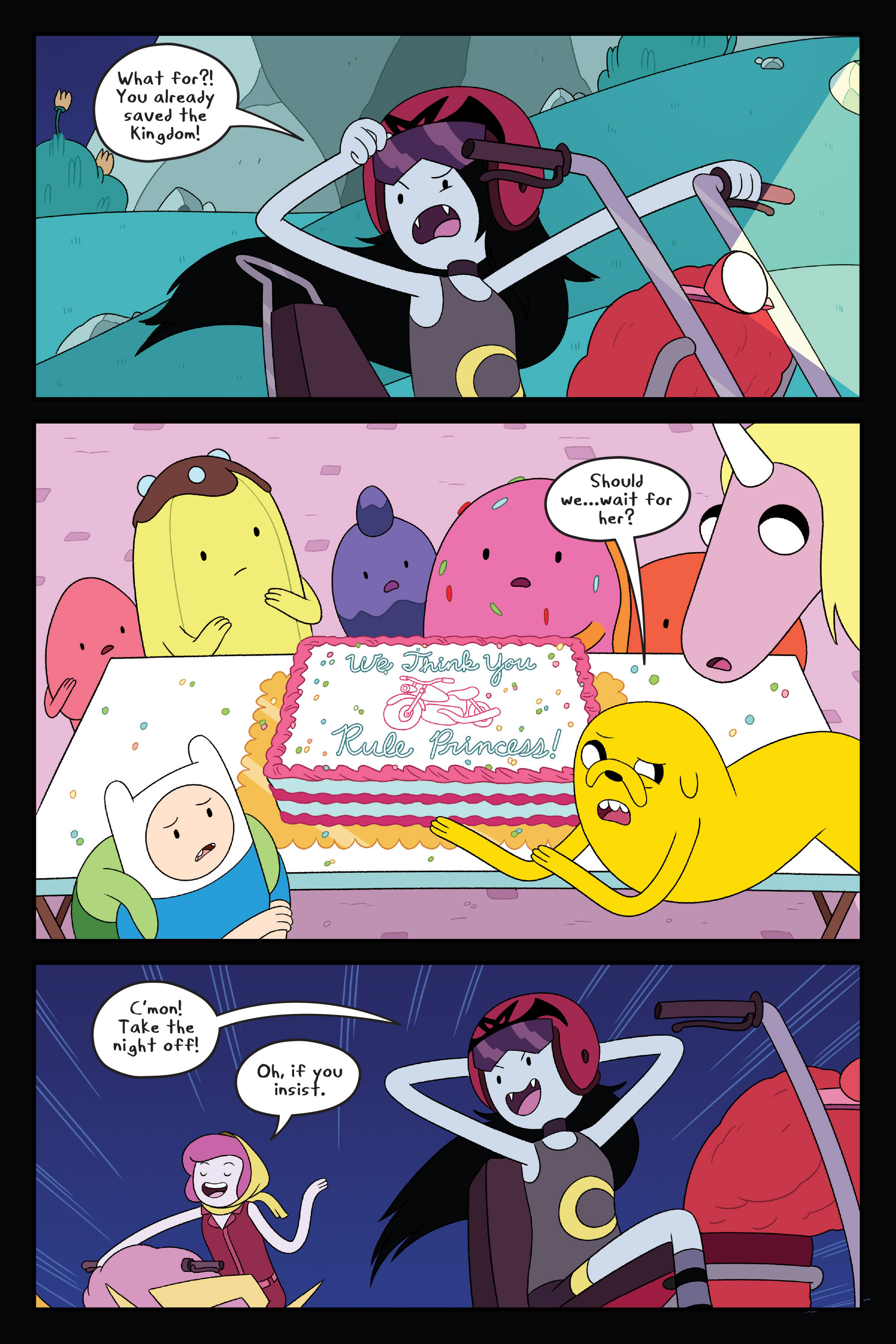 Read online Adventure Time: Thunder Road comic -  Issue # TPB - 125