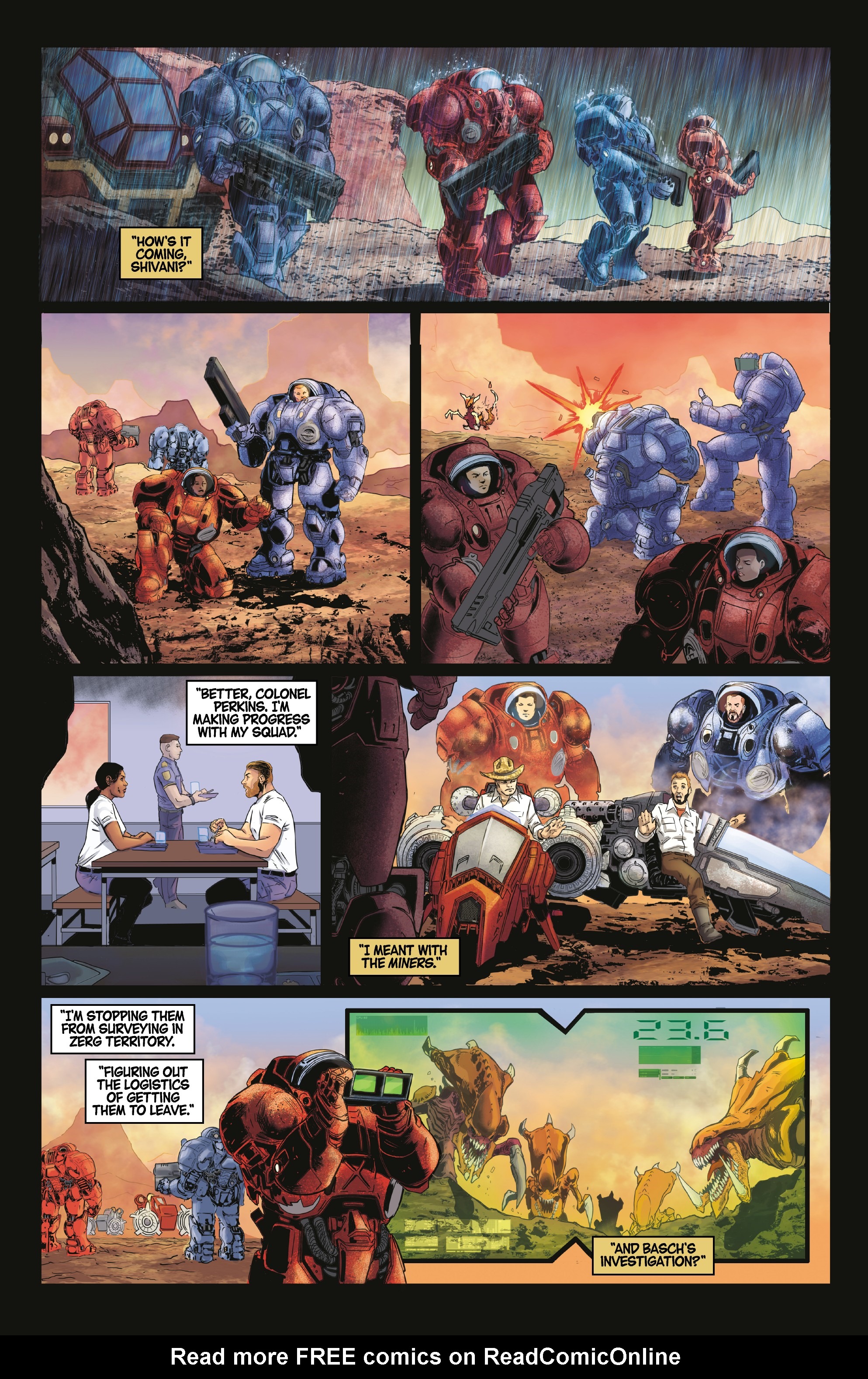 Read online StarCraft: Soldiers comic -  Issue #3 - 10
