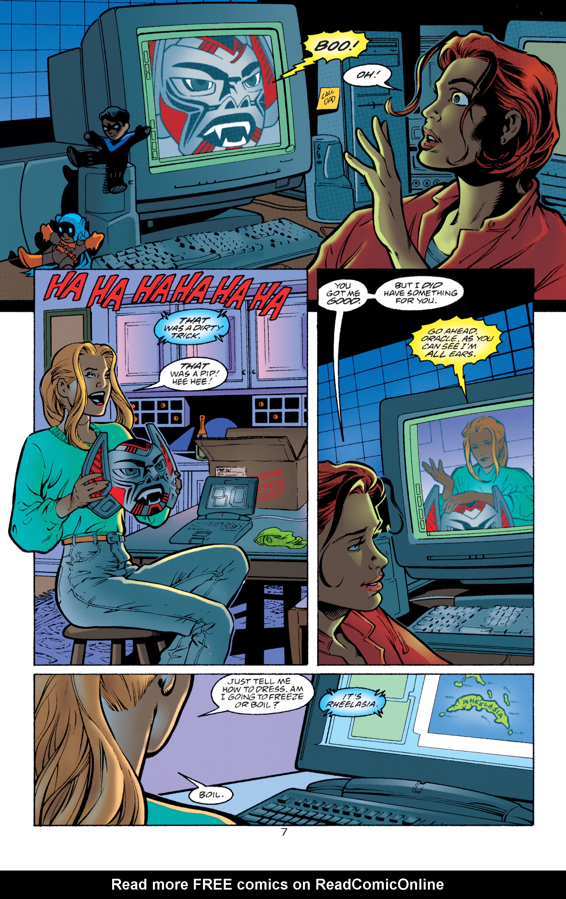 Read online Birds of Prey (1999) comic -  Issue #1 - 8