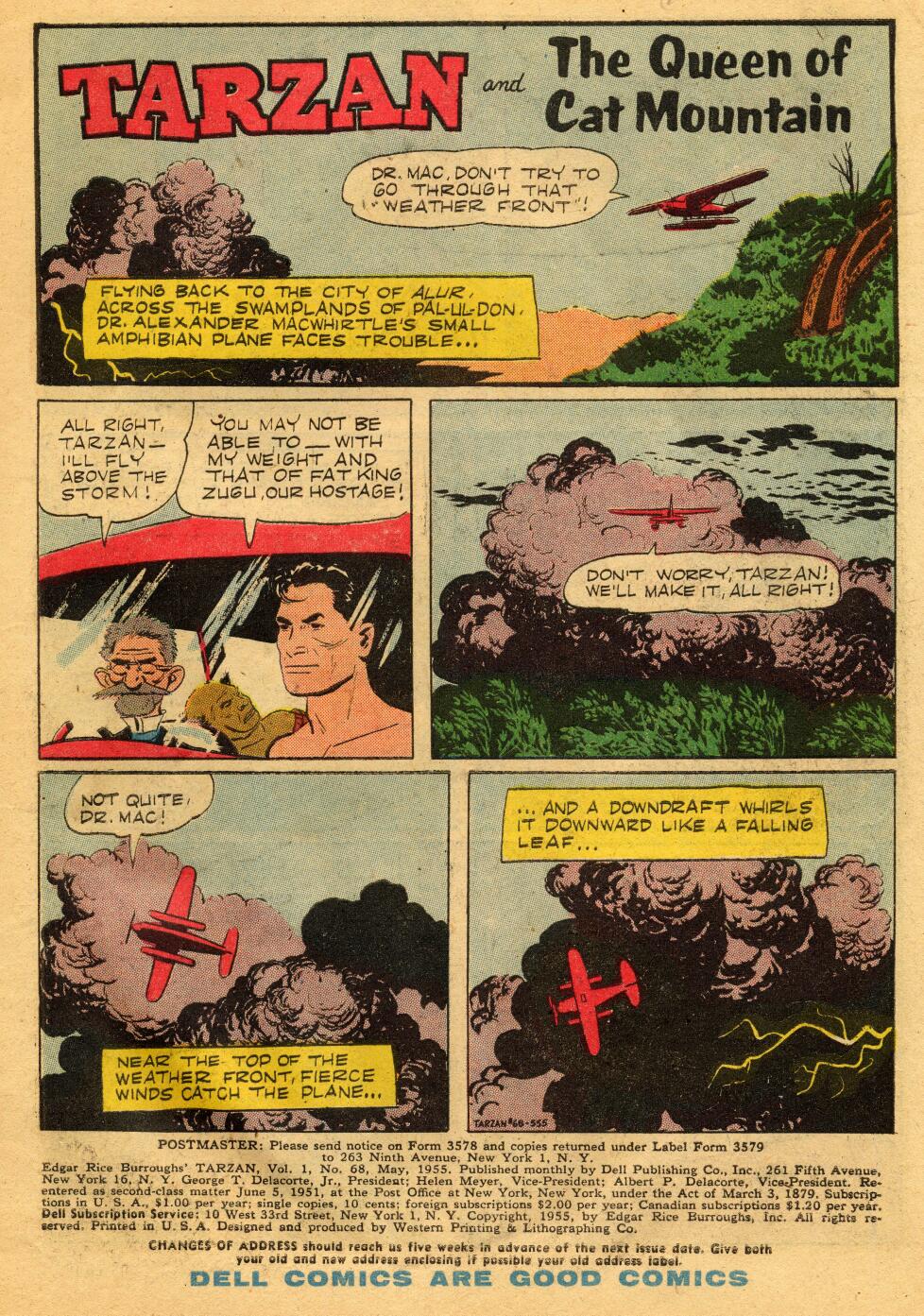 Read online Tarzan (1948) comic -  Issue #68 - 3