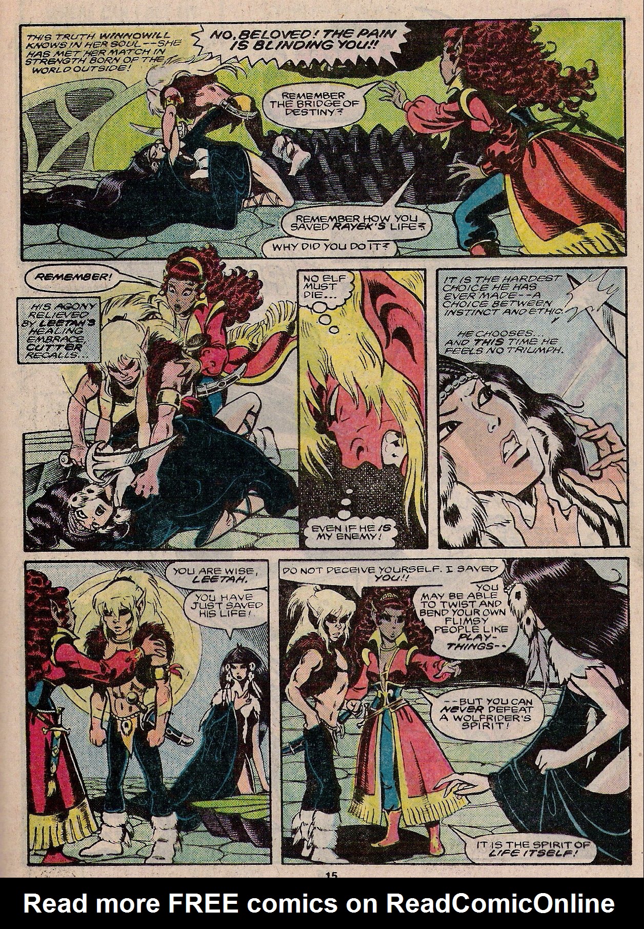 Read online ElfQuest comic -  Issue #21 - 16