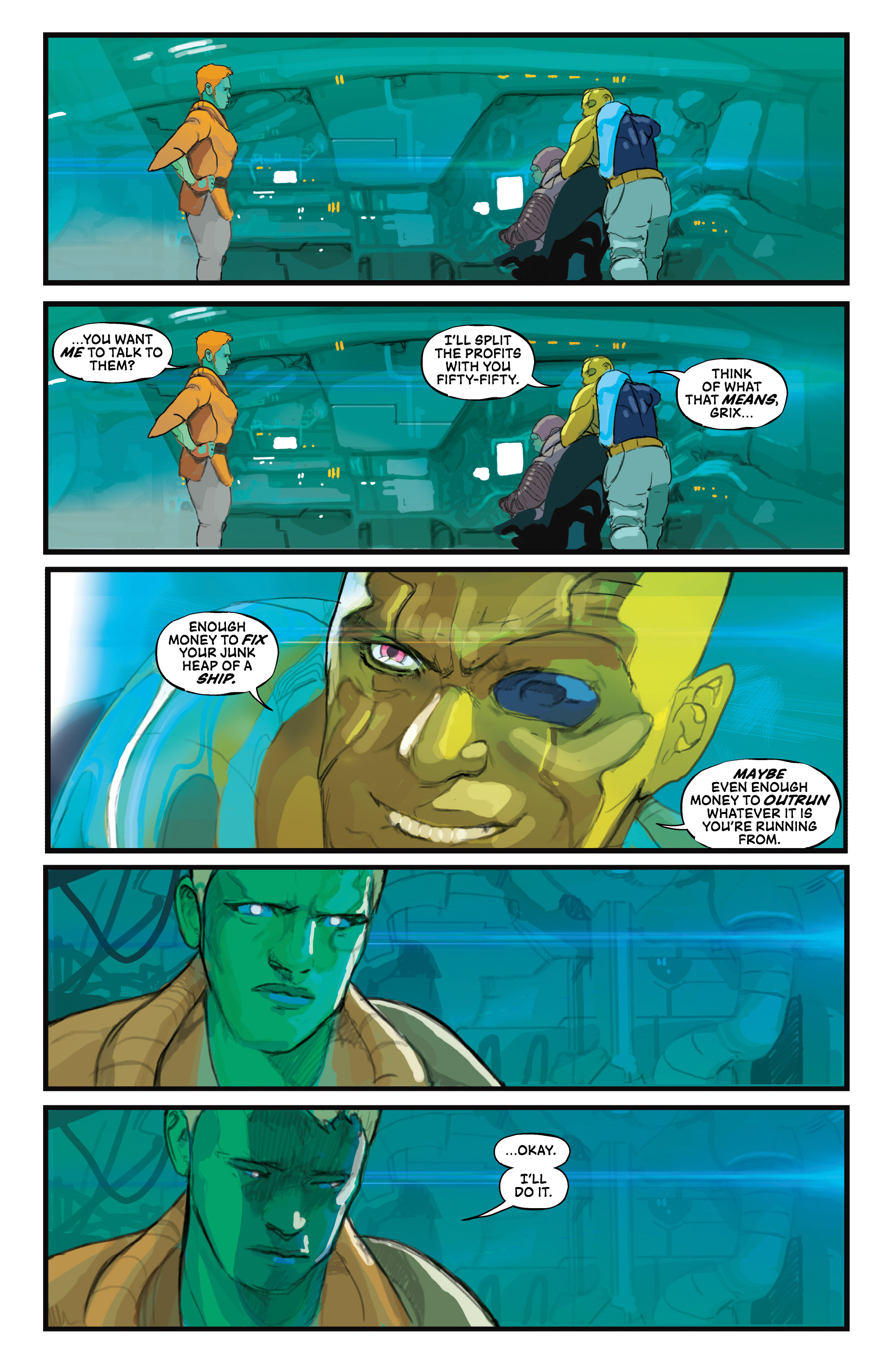 Read online Invisible Kingdom comic -  Issue #7 - 22