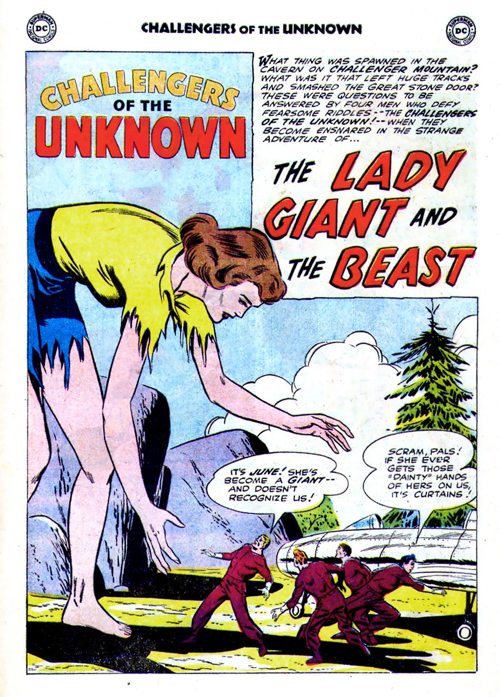 Read online Challengers of the Unknown (1958) comic -  Issue #15 - 19