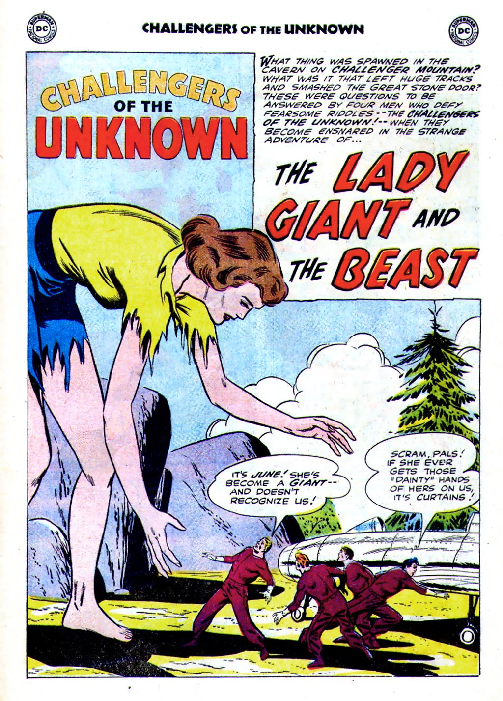 Challengers of the Unknown (1958) Issue #15 #15 - English 19