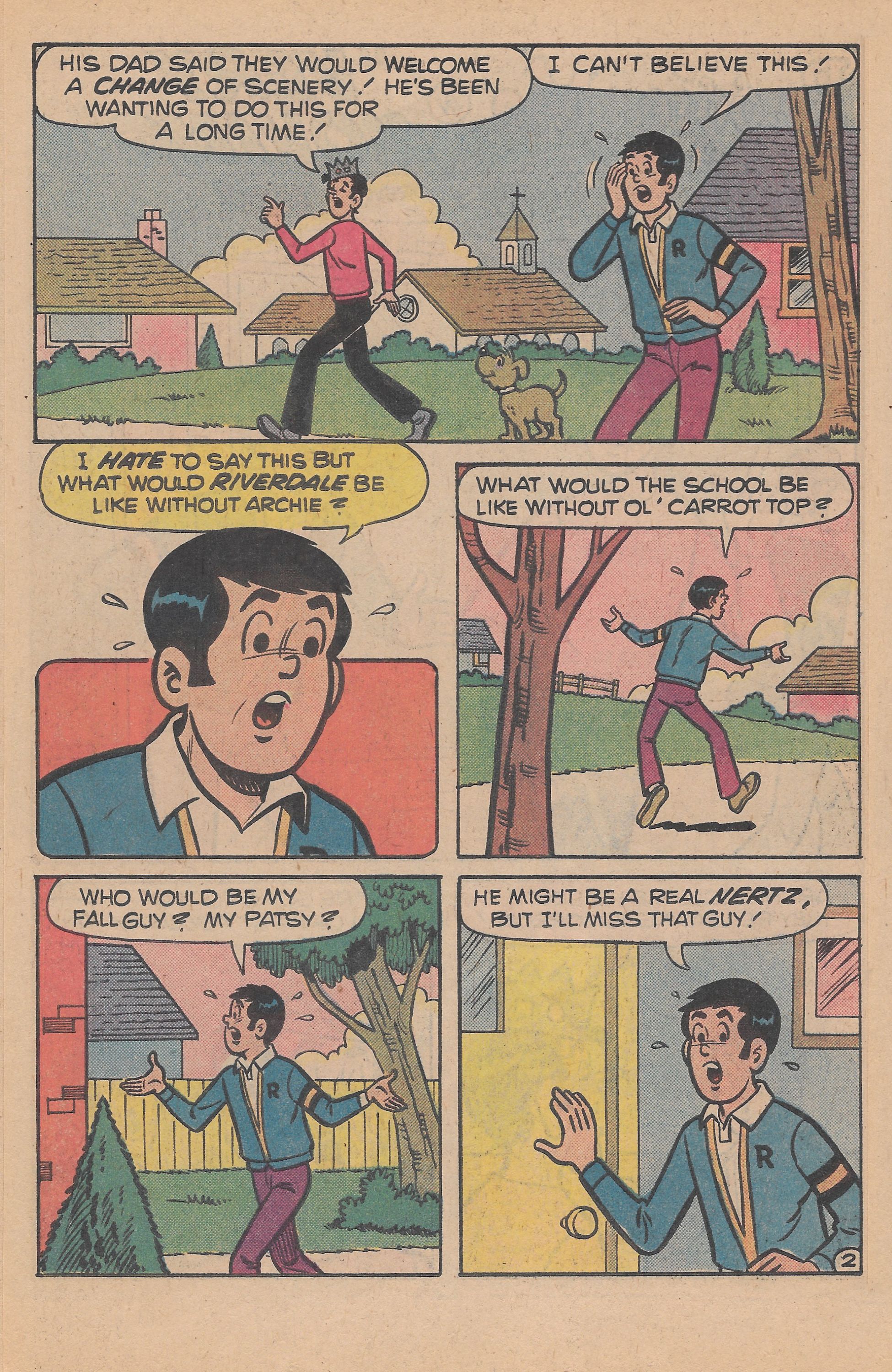Read online Reggie and Me (1966) comic -  Issue #105 - 14
