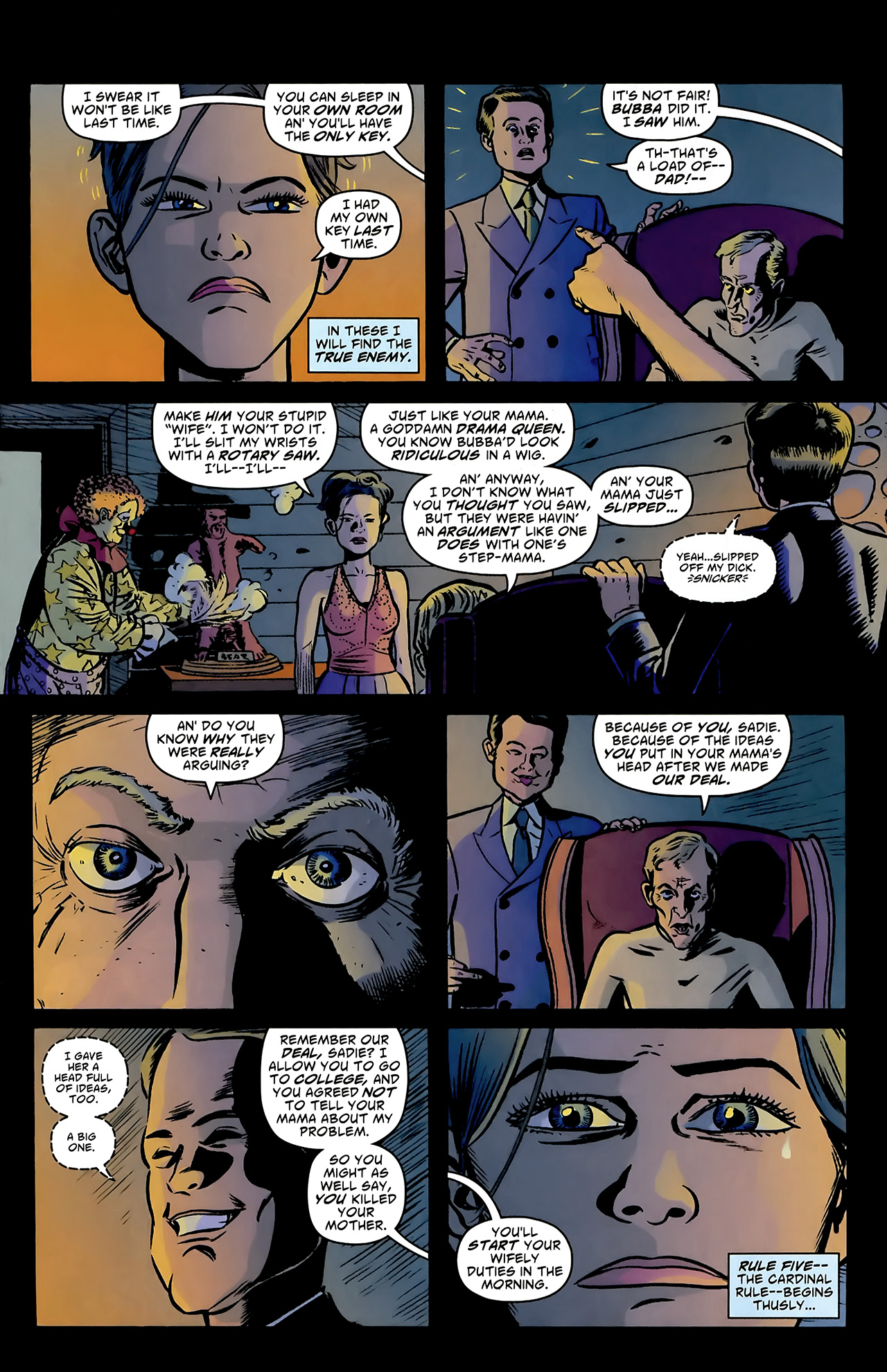 Read online Young Liars comic -  Issue #8 - 8