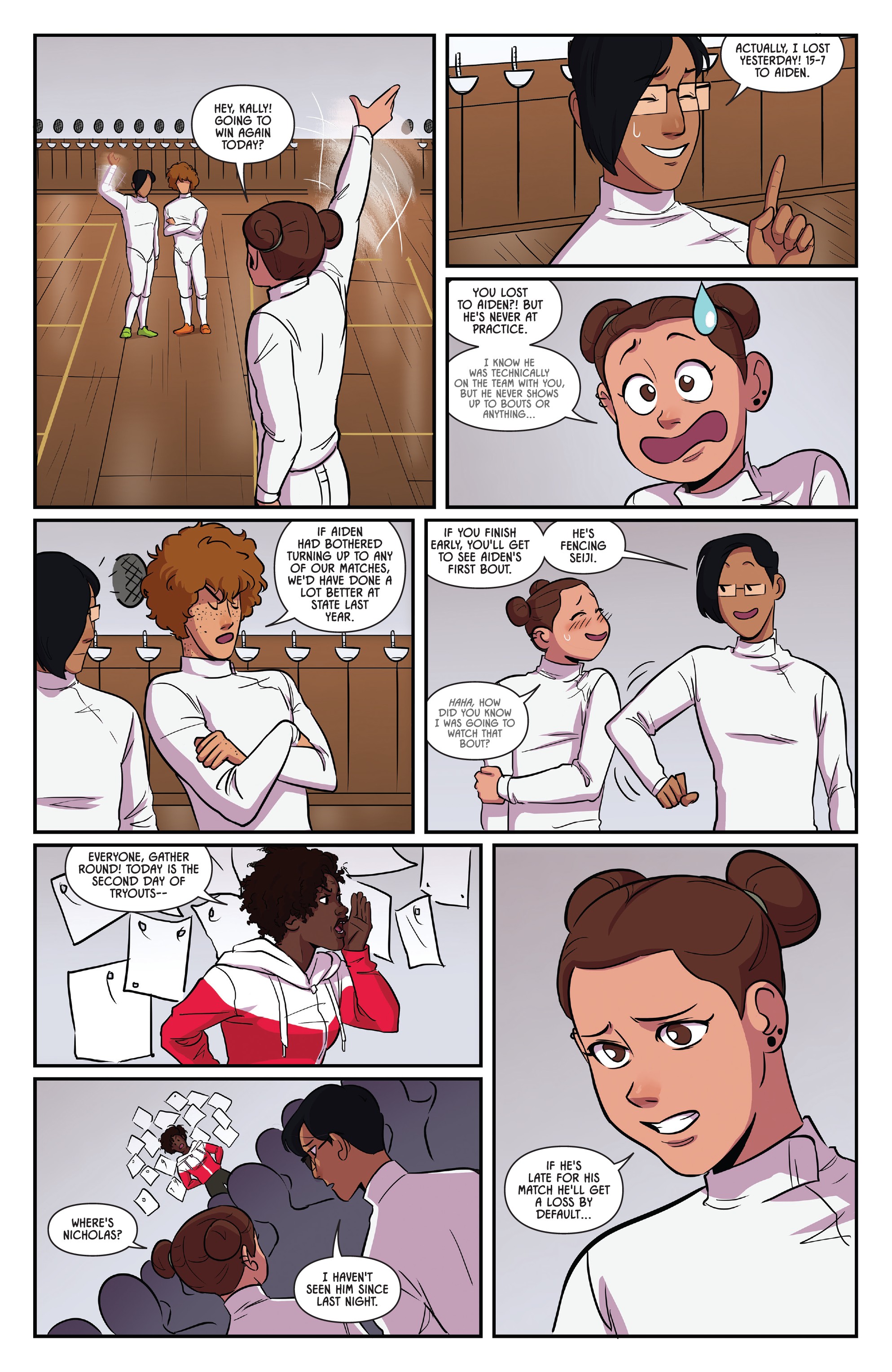 Read online Fence comic -  Issue # _TPB 1 - 96