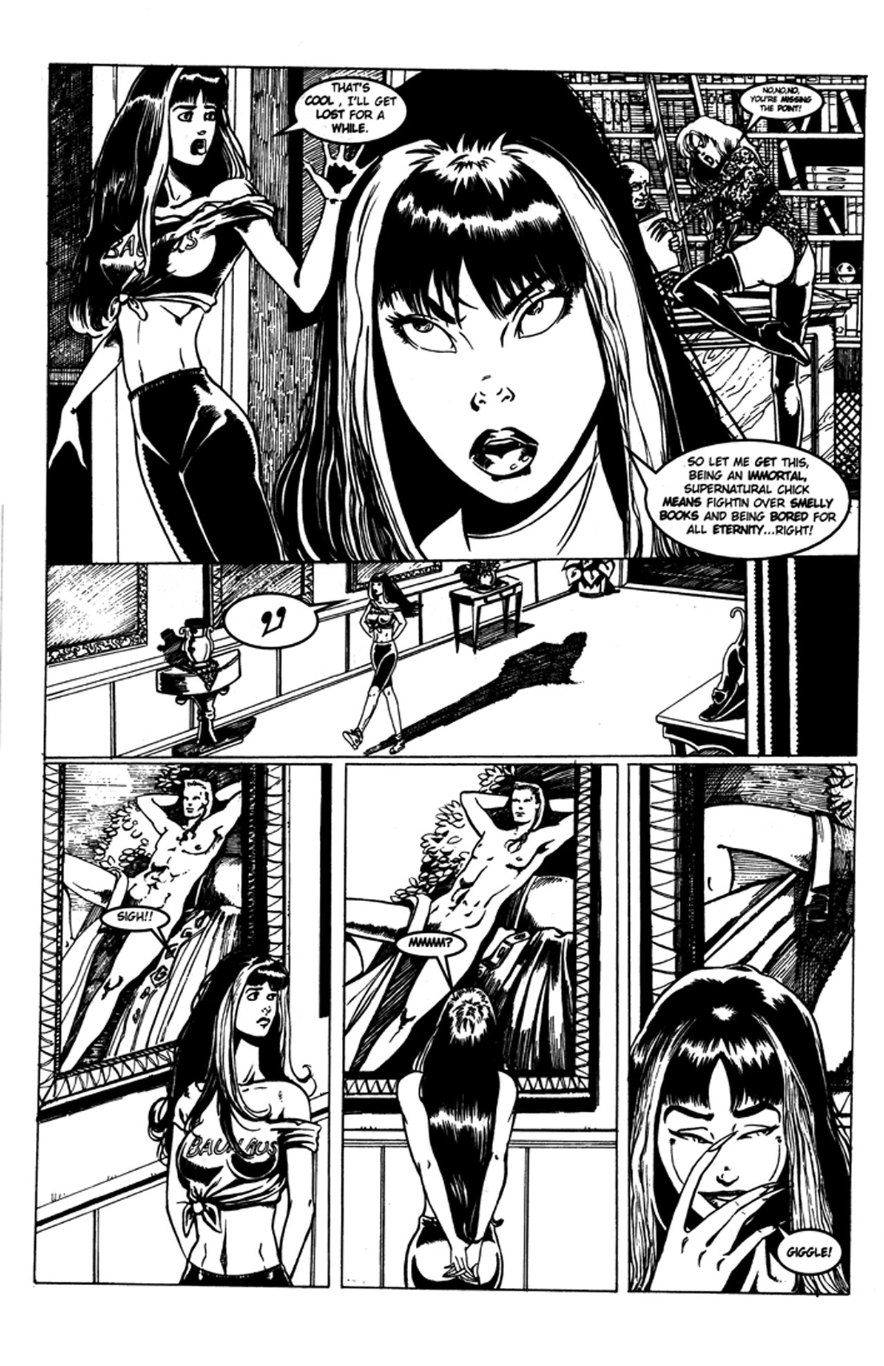 Read online Vampfire: Necromantique comic -  Issue #1 - 5