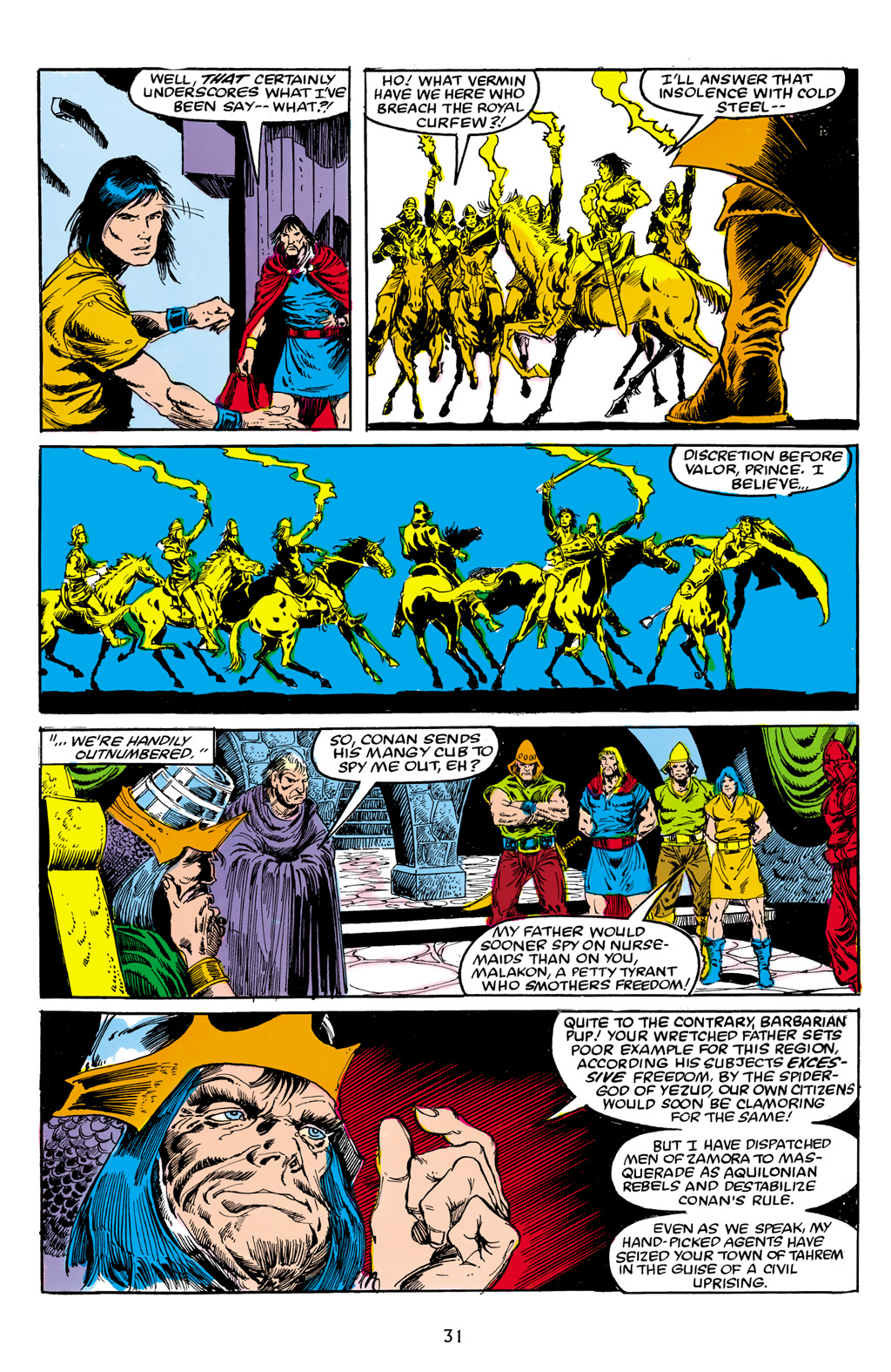 Read online The Chronicles of King Conan comic -  Issue # TPB 4 (Part 1) - 32
