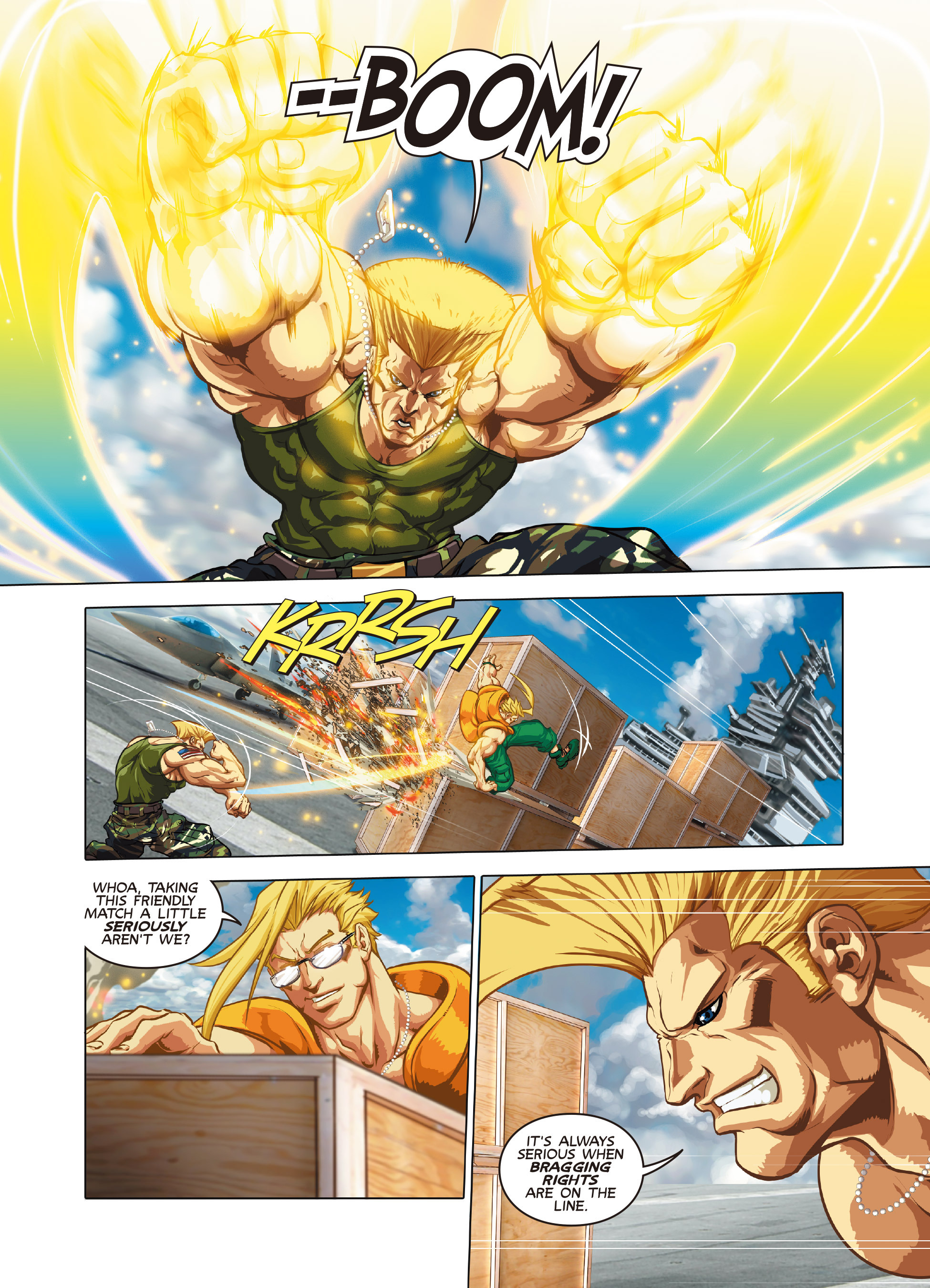 Read online Free Comic Book Day 2015 comic -  Issue # Street Fighter - Super Combo Special - 7