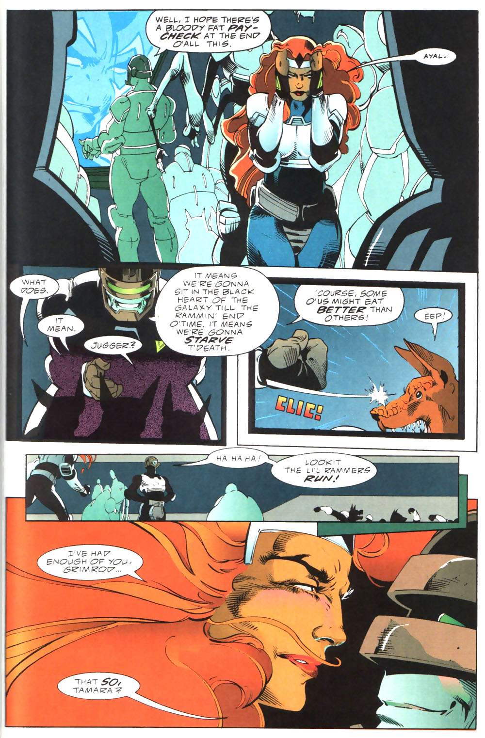 Read online Alien Legion: On the Edge comic -  Issue #1 - 32