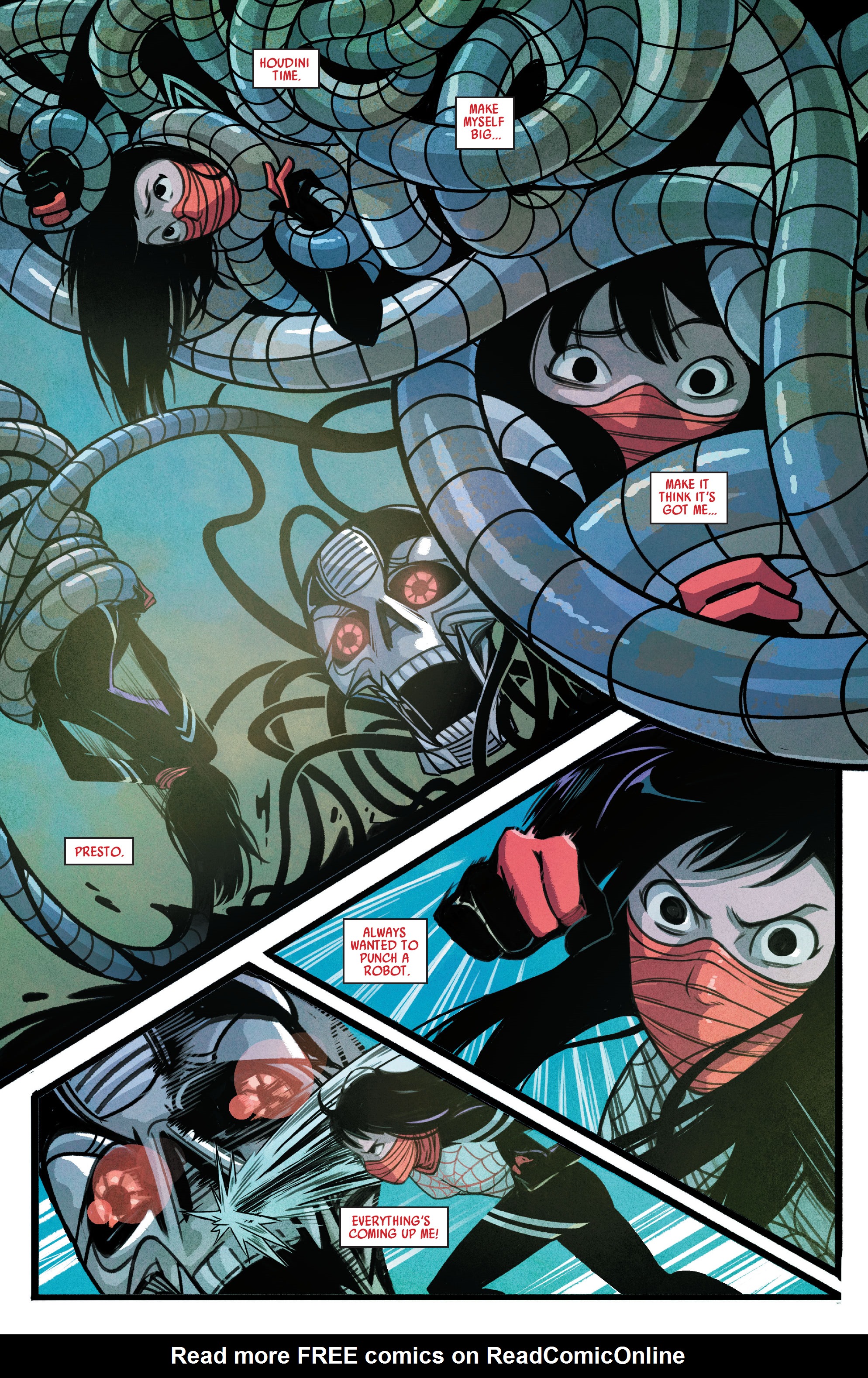 Read online Silk: Out of the Spider-Verse comic -  Issue # TPB 1 (Part 1) - 99