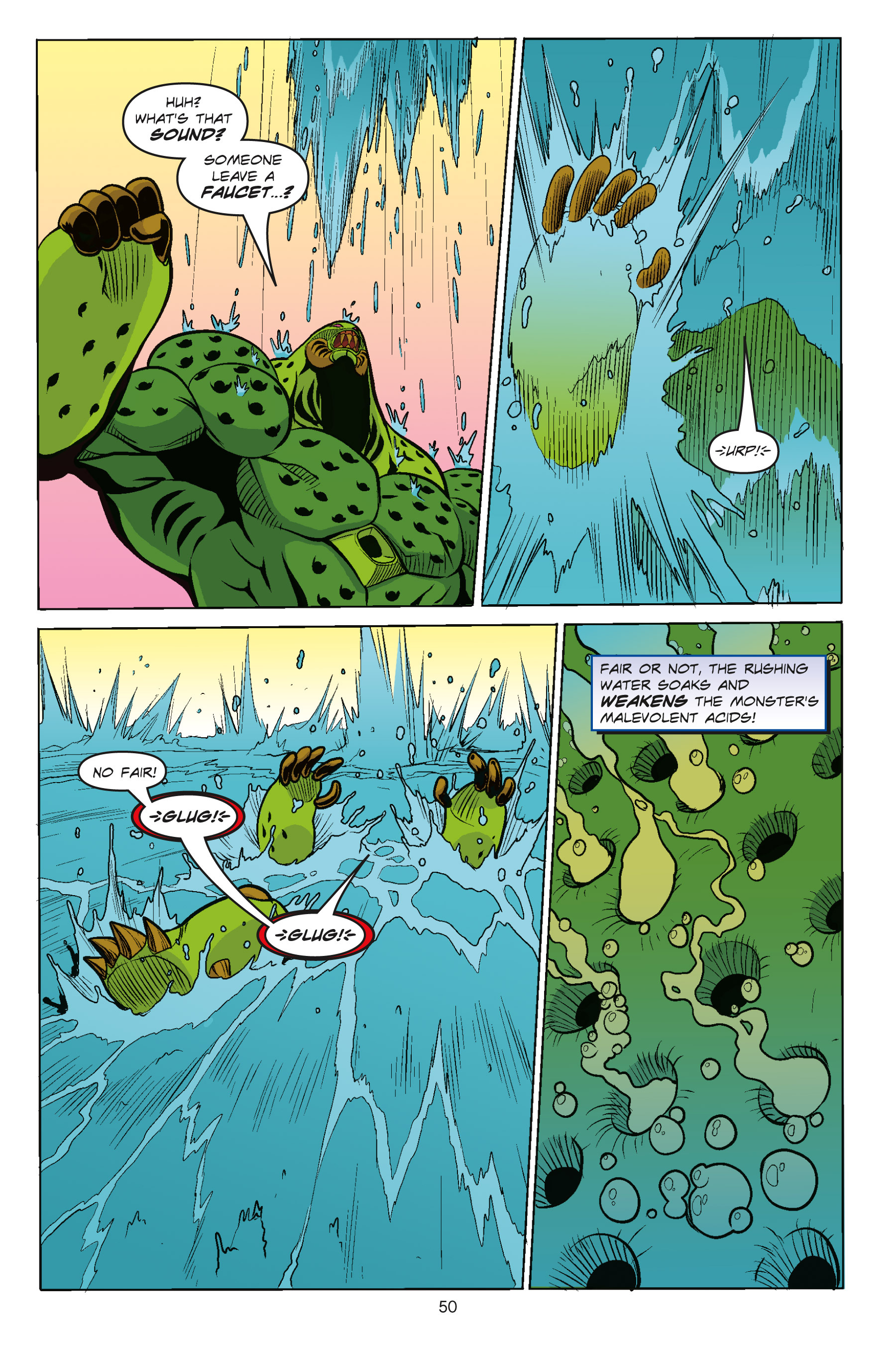 Read online Mighty Morphin Power Rangers: Going Green comic -  Issue # Full - 50