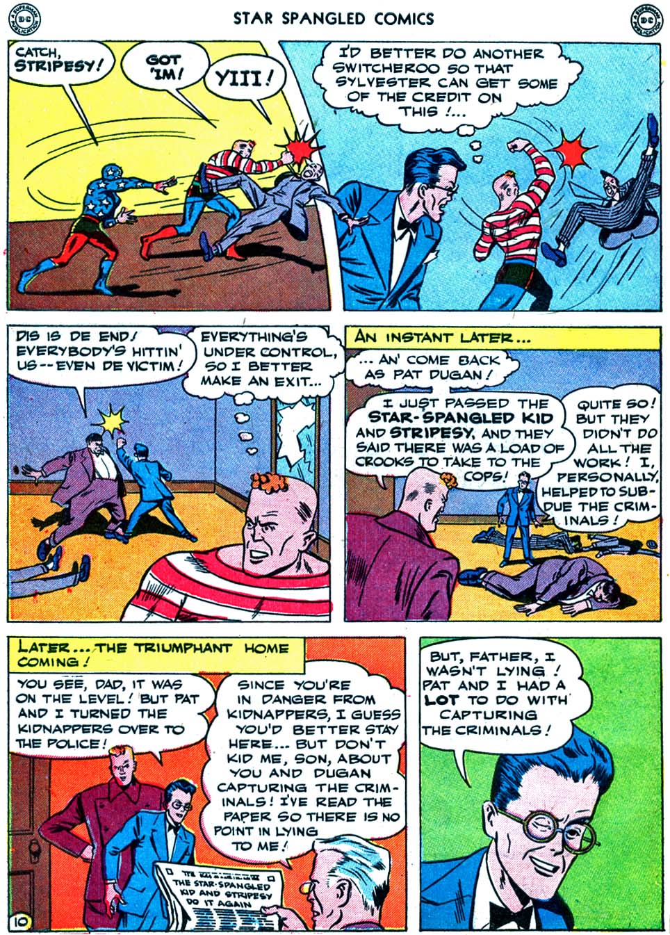 Read online Star Spangled Comics comic -  Issue #36 - 12