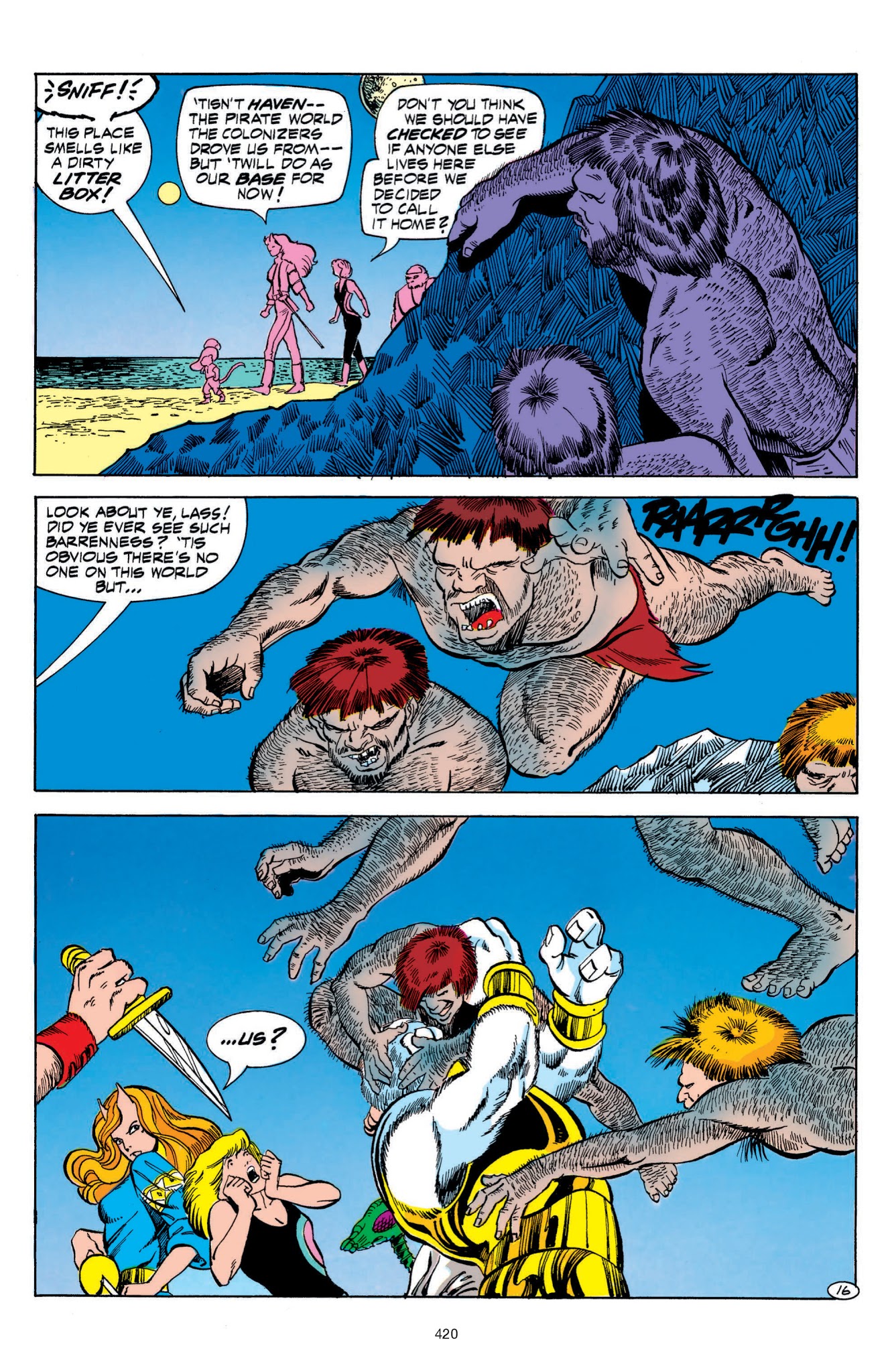 Read online Swords of the Swashbucklers comic -  Issue # TPB - 404