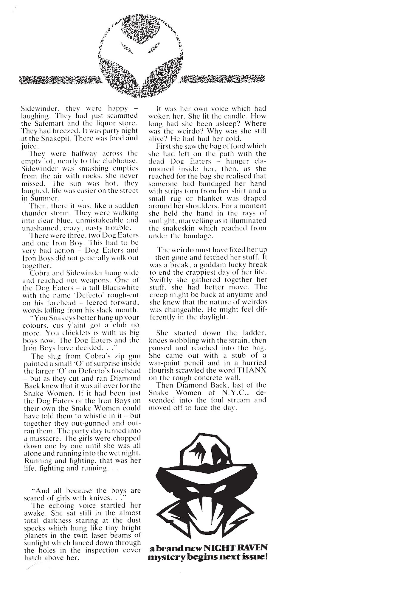 Read online Night Raven: From the Marvel UK Vaults comic -  Issue # TPB (Part 3) - 22
