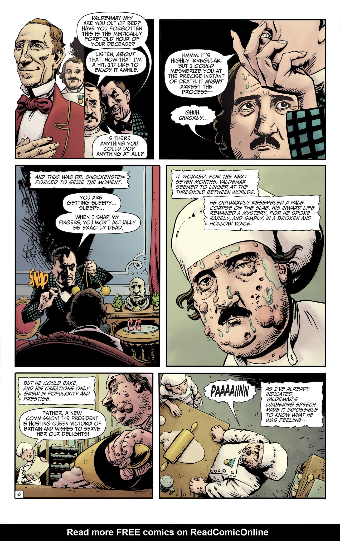 Read online Edgar Allan Poe's Snifter of Terror comic -  Issue #1 - 8
