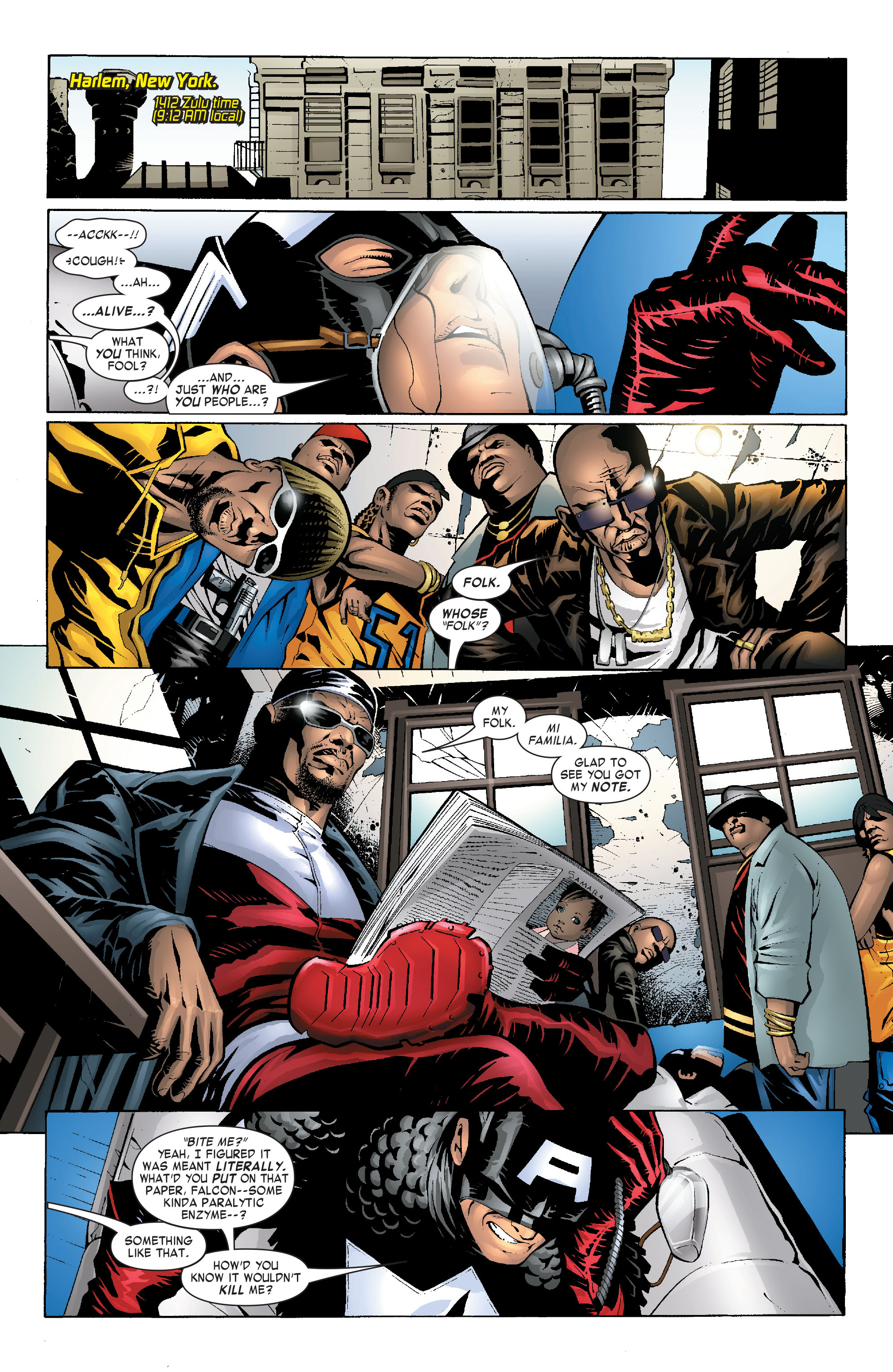 Read online Captain America & the Falcon comic - Issue #9