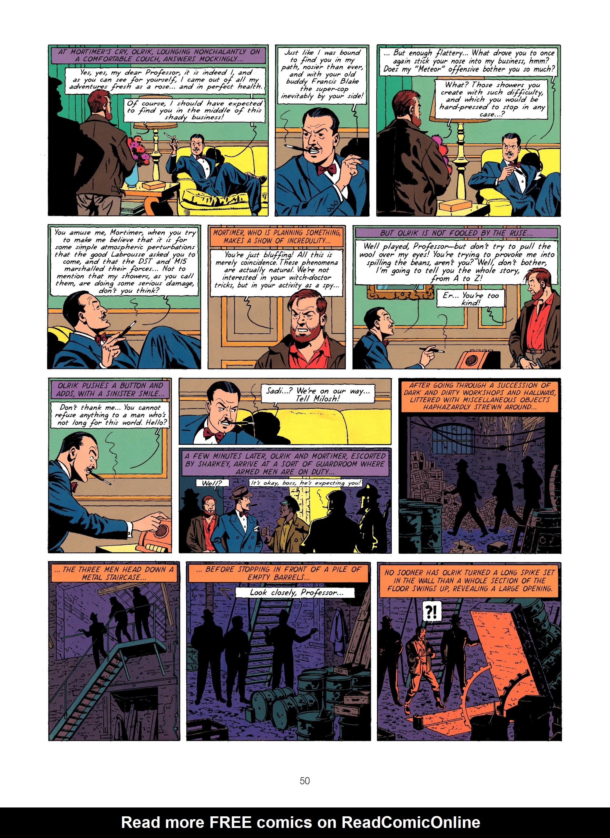 Read online Blake & Mortimer comic -  Issue #6 - 50